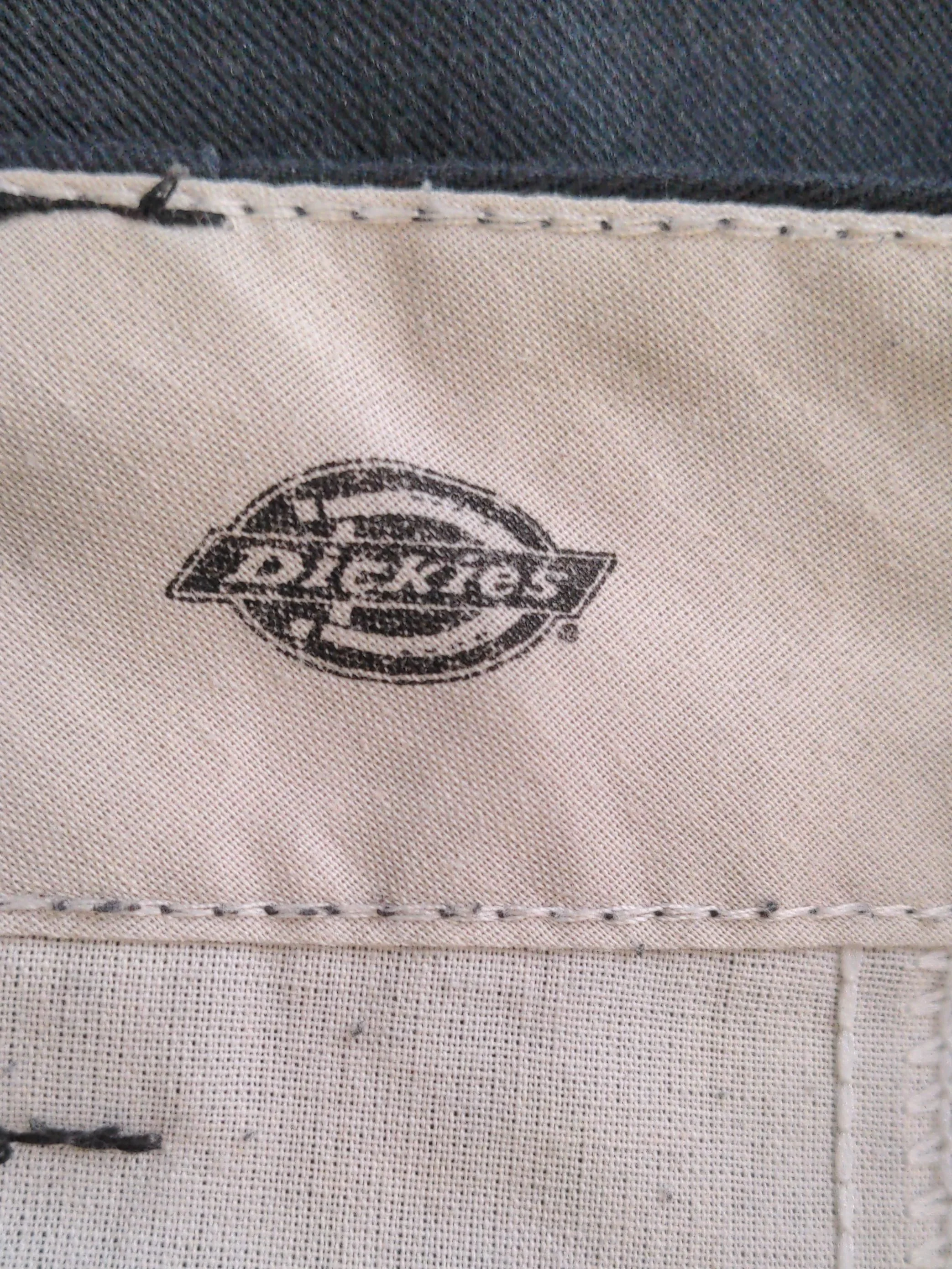Dickies Men's Trousers M Black Polyester with Cotton Straight Chino - Image 6