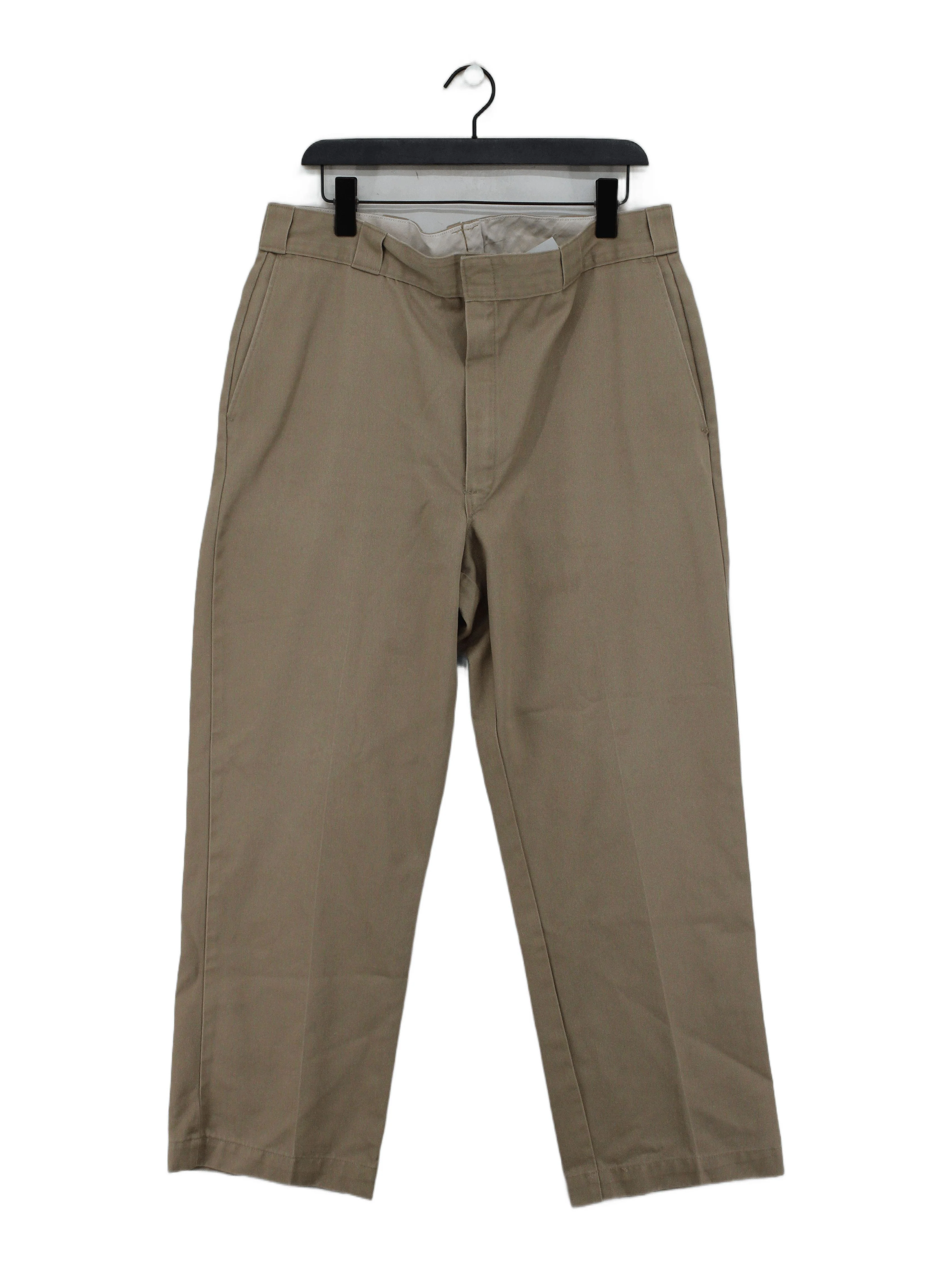 Dickies Men's Trousers M Tan 100% Cotton Straight Chino