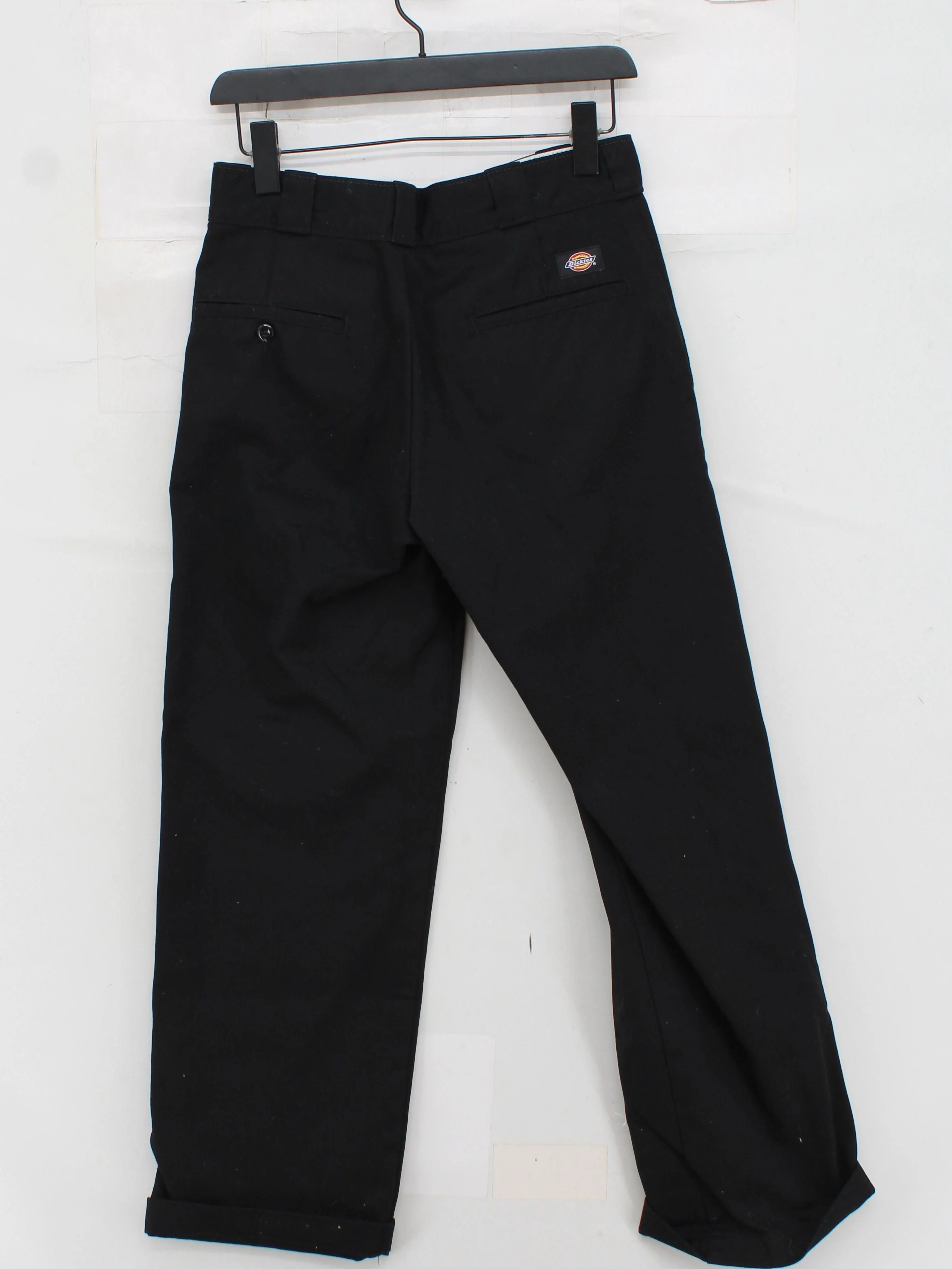 Dickies Men's Trousers W 30 in Black Polyester with Cotton Chino - Image 2