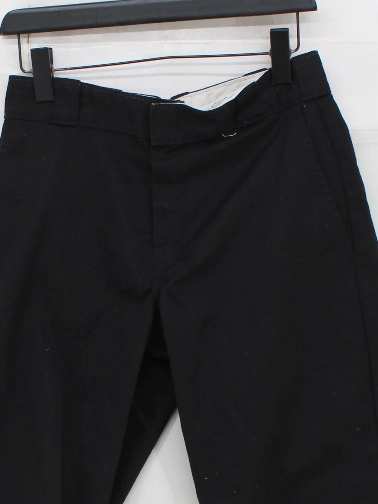 Dickies Men's Trousers W 30 in Black Polyester with Cotton Chino - Image 3