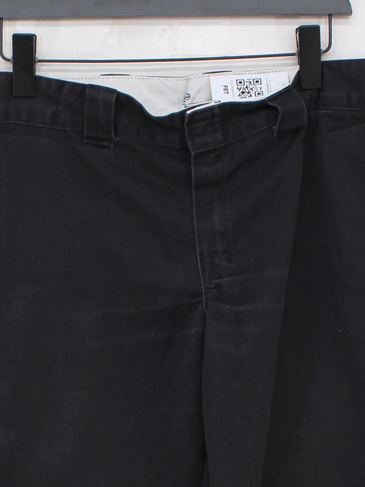 Dickies Men's Trousers W 32 in Black Polyester with Cotton Straight Chino - Image 3