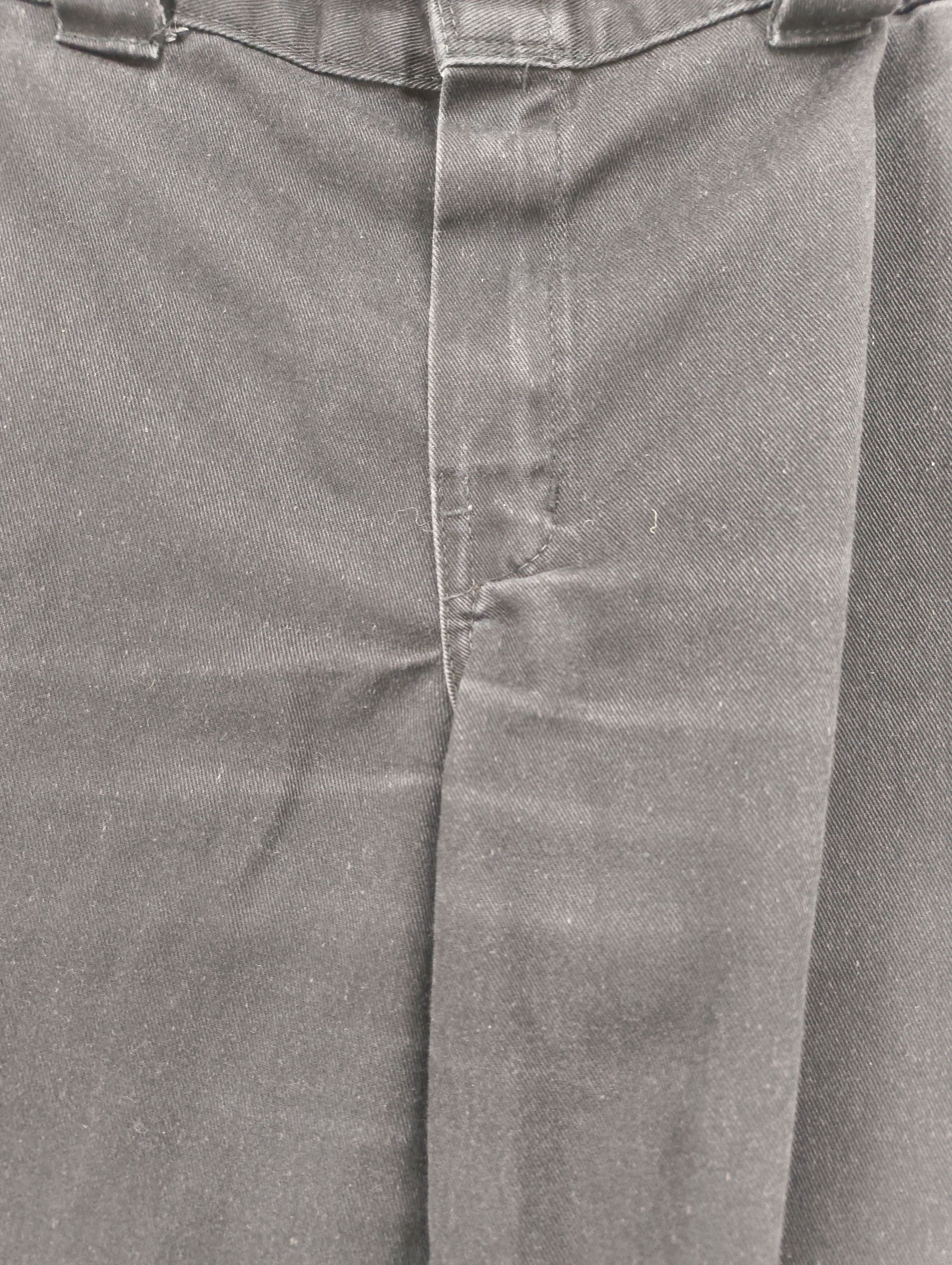 Dickies Men's Trousers W 32 in Black Polyester with Cotton Straight Chino - Image 5
