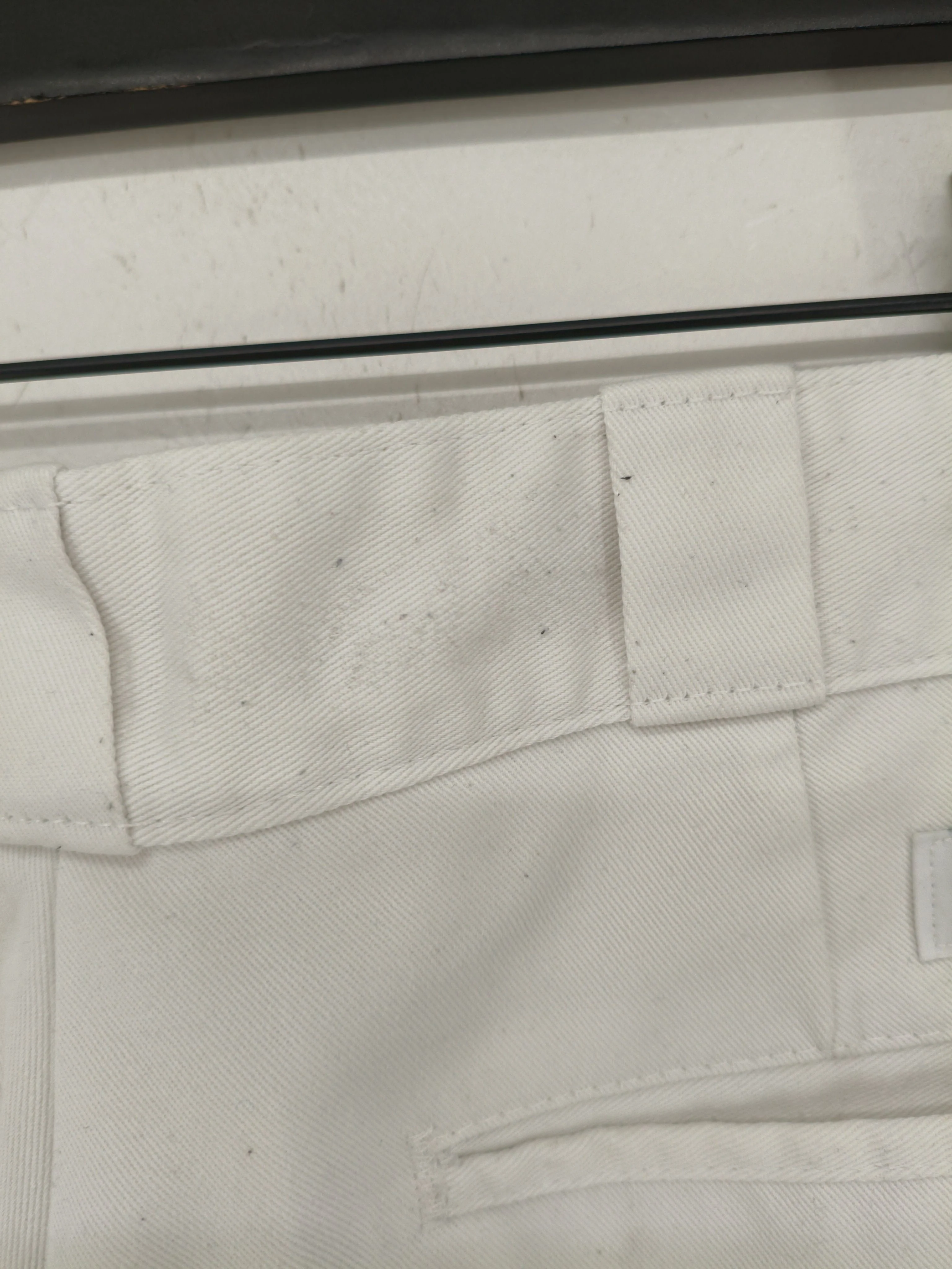 Dickies Men's Trousers W 32 in White Polyester with Cotton Chino - Image 7