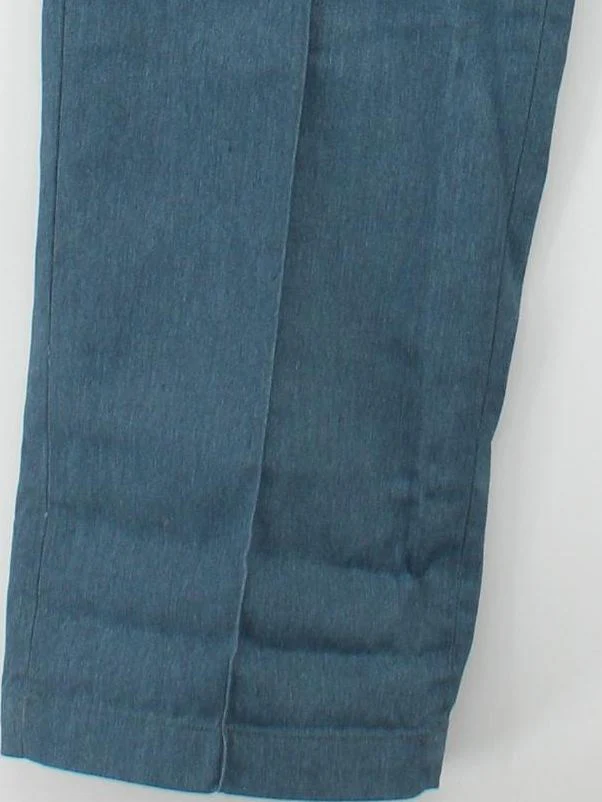 Dickies Men's Trousers W 34 in Blue Polyester with Cotton Chino - Image 4