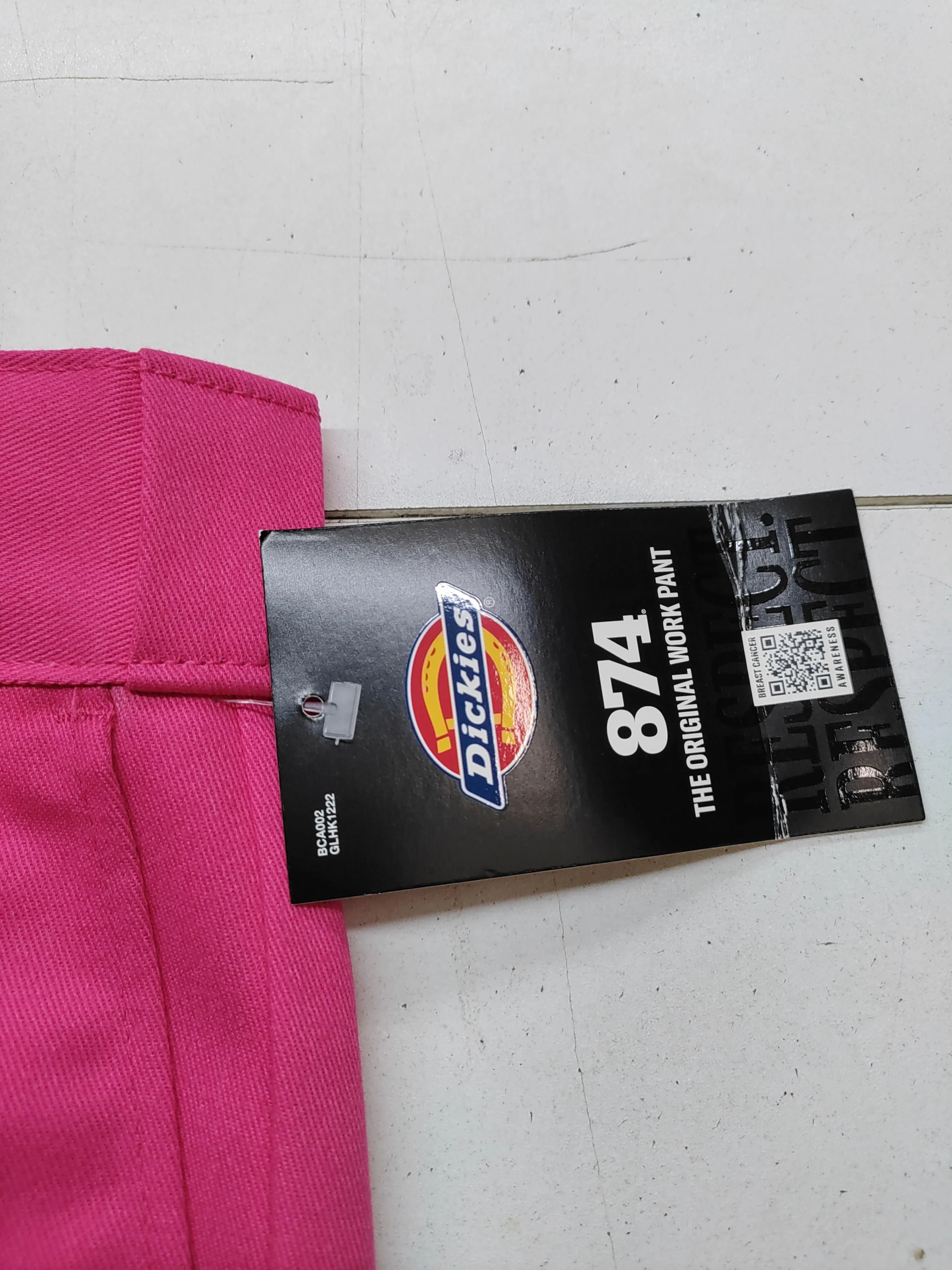 Dickies Men's Trousers W 38 in Pink Polyester with Cotton Chino New with tags - Image 5