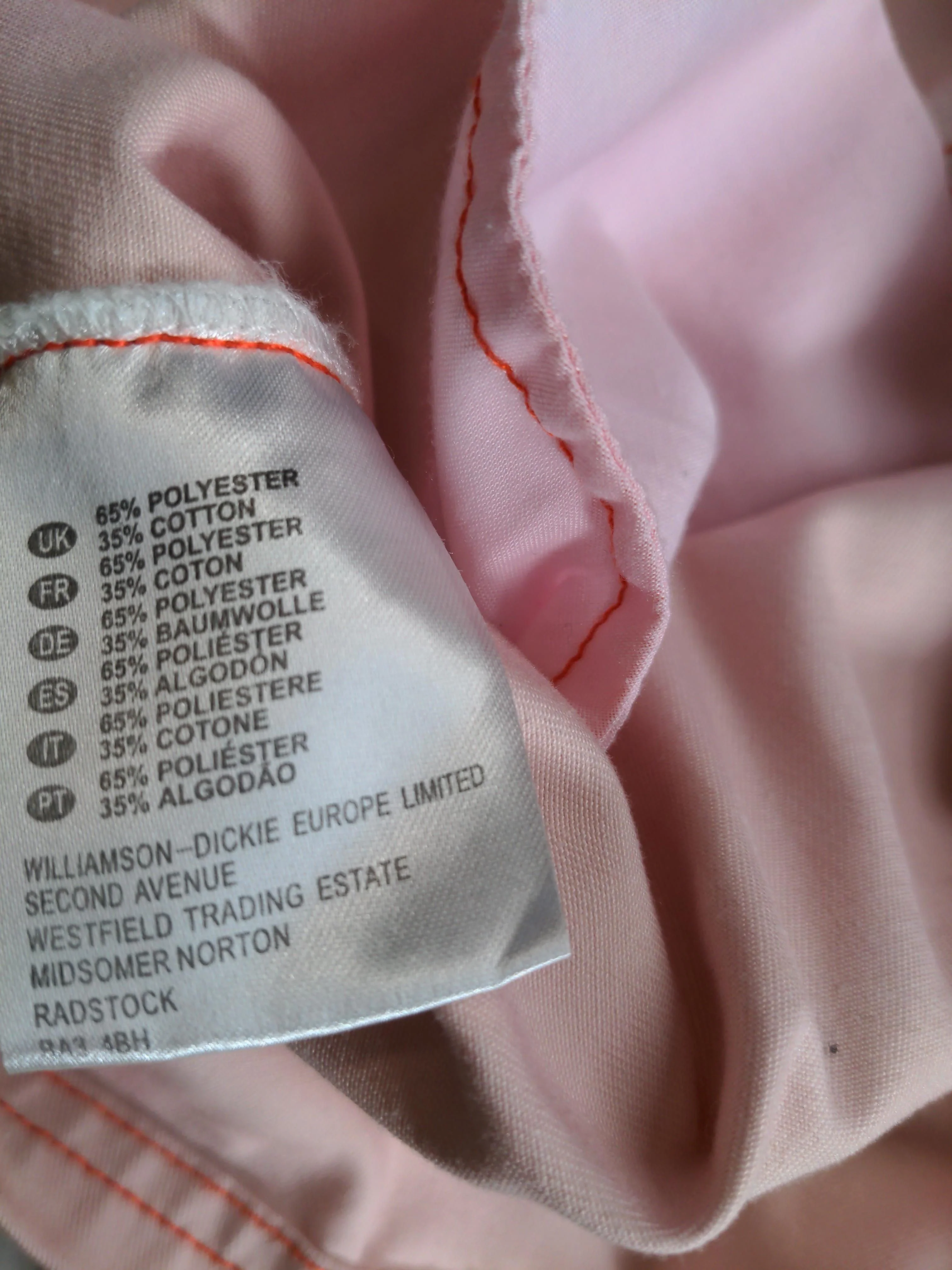 Dickies Pinafore/Dungaree Mini Dress L in Pink - Image 6