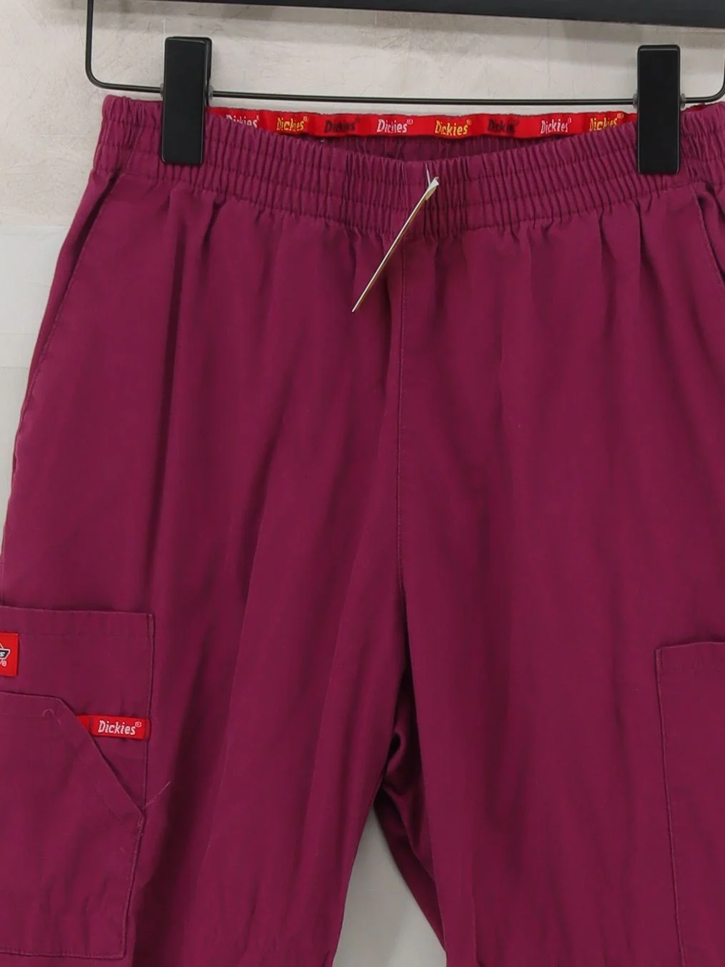 Dickies Women's Trousers S Purple 100% Polyester Straight Sweatpants - Image 3
