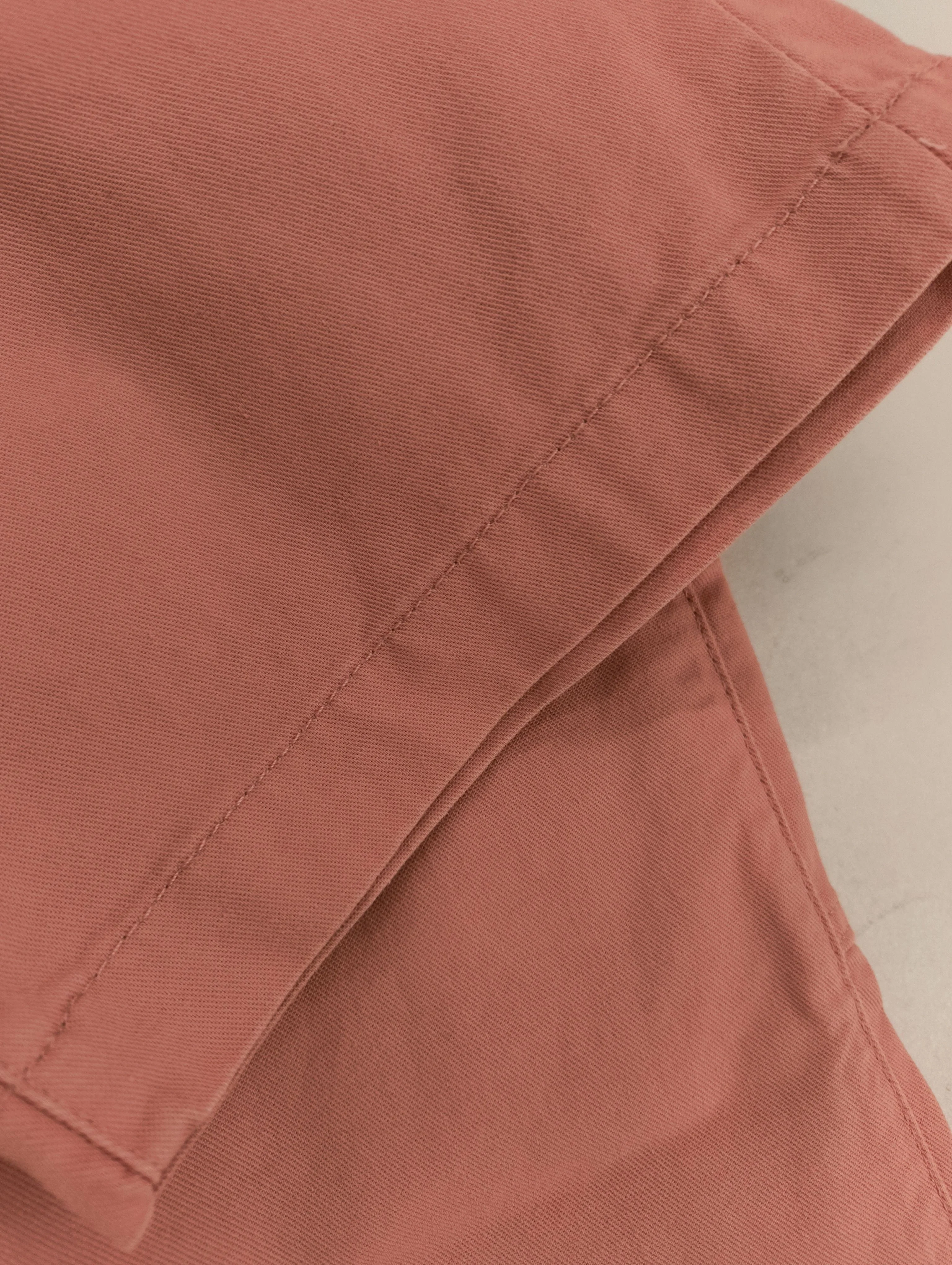 Dickies Women's Trousers UK 8 Pink 100% Cotton Wide-Leg Cargo - Image 6