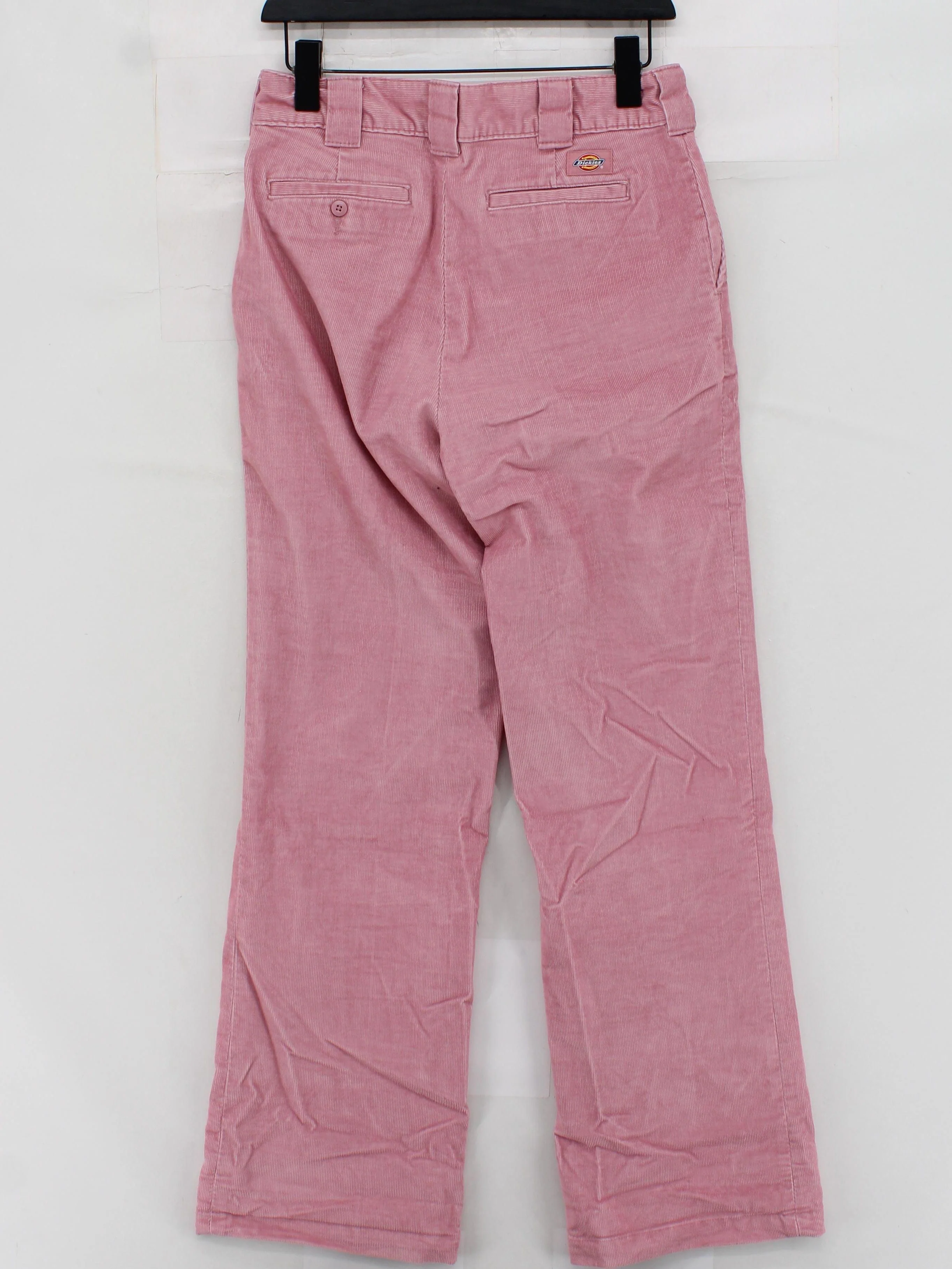 Dickies Women's Trousers W 28 in Pink Cotton with Elastane Wide-Leg Capri - Image 2