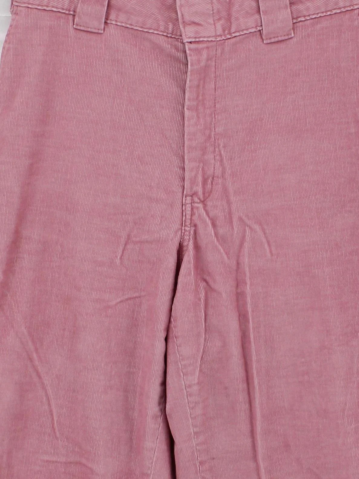 Dickies Women's Trousers W 28 in Pink Cotton with Elastane Wide-Leg Capri - Image 3