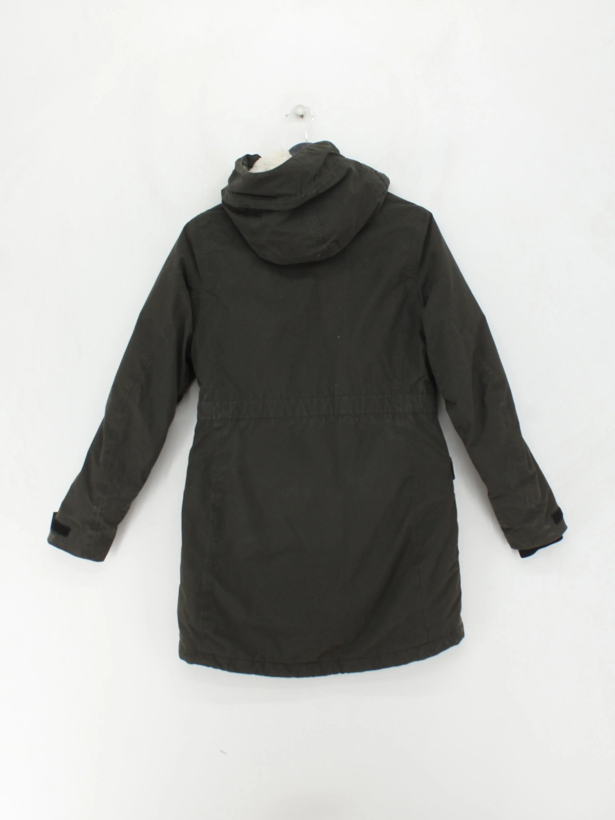 Didriksons Women's Coat UK 6 Green Polyamide - Image 2