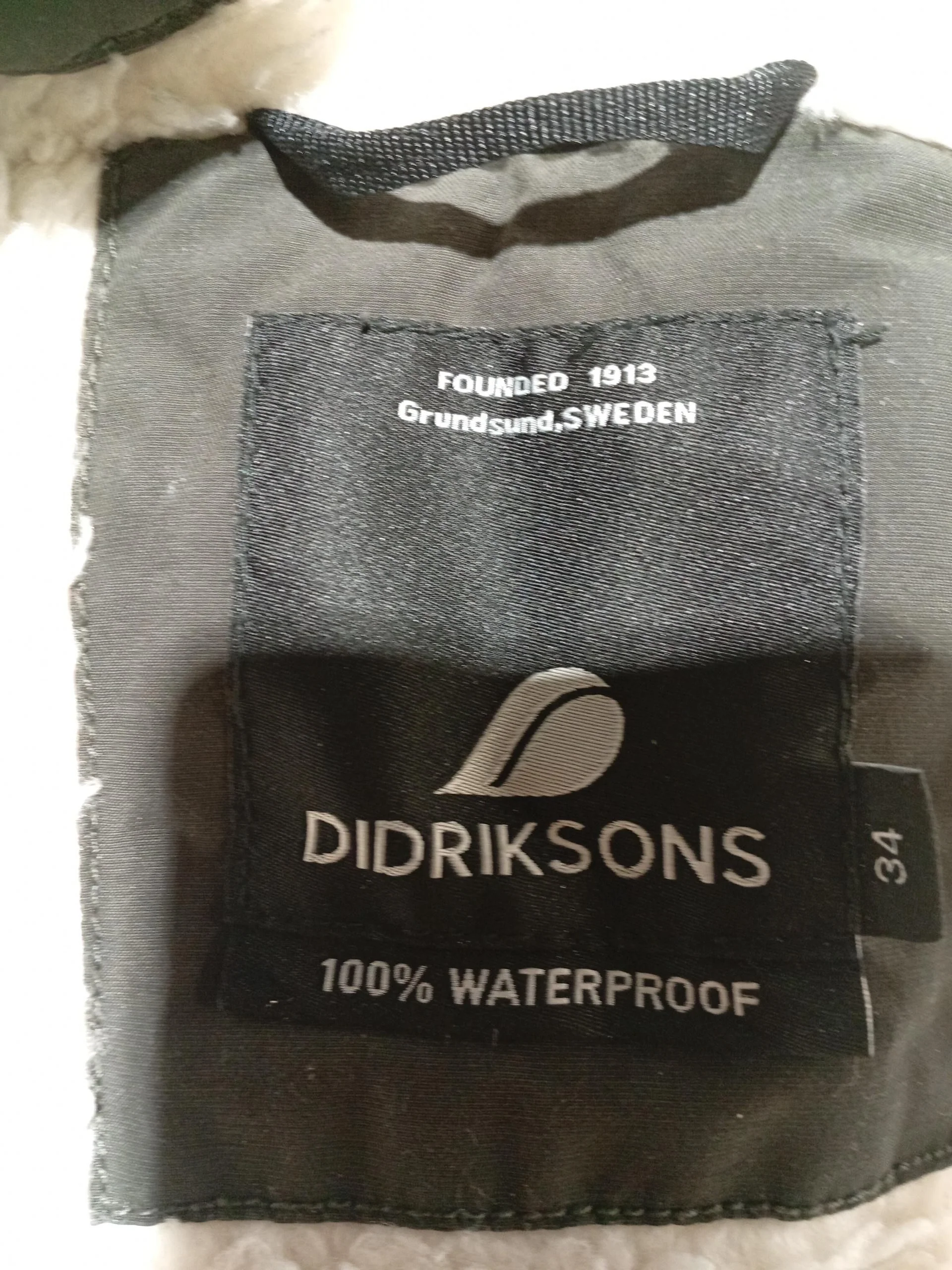 Didriksons Women's Coat UK 6 Green Polyamide - Image 6