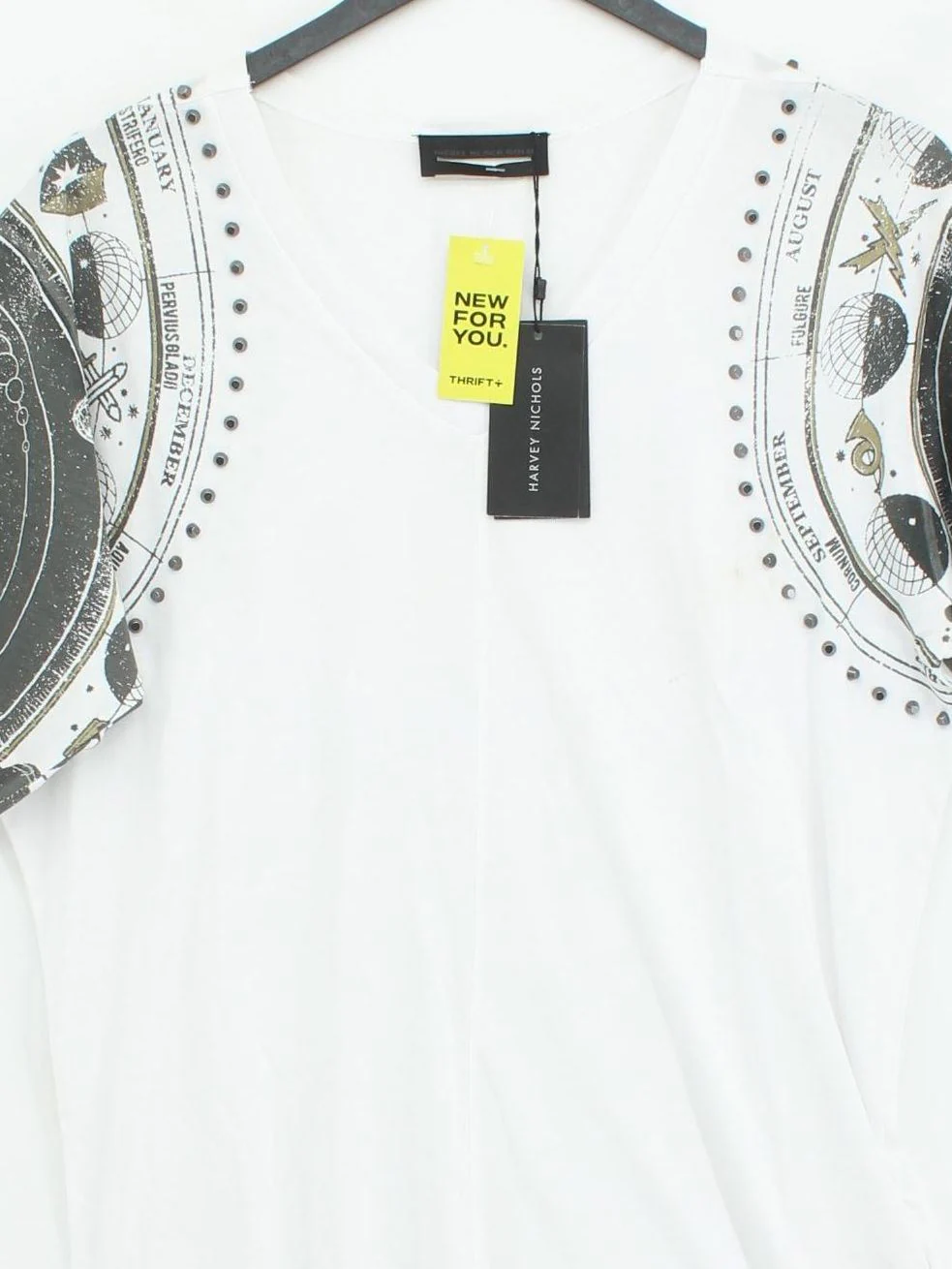 DIESEL BLACK GOLD Men's T-Shirt L White Graphic 100% Cotton Basic - Image 3