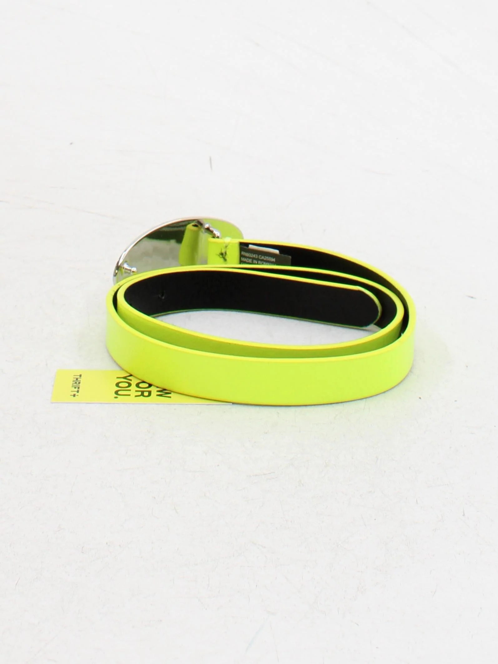 Diesel Men's Belt S Yellow 100% Leather Dress Belt - Image 2