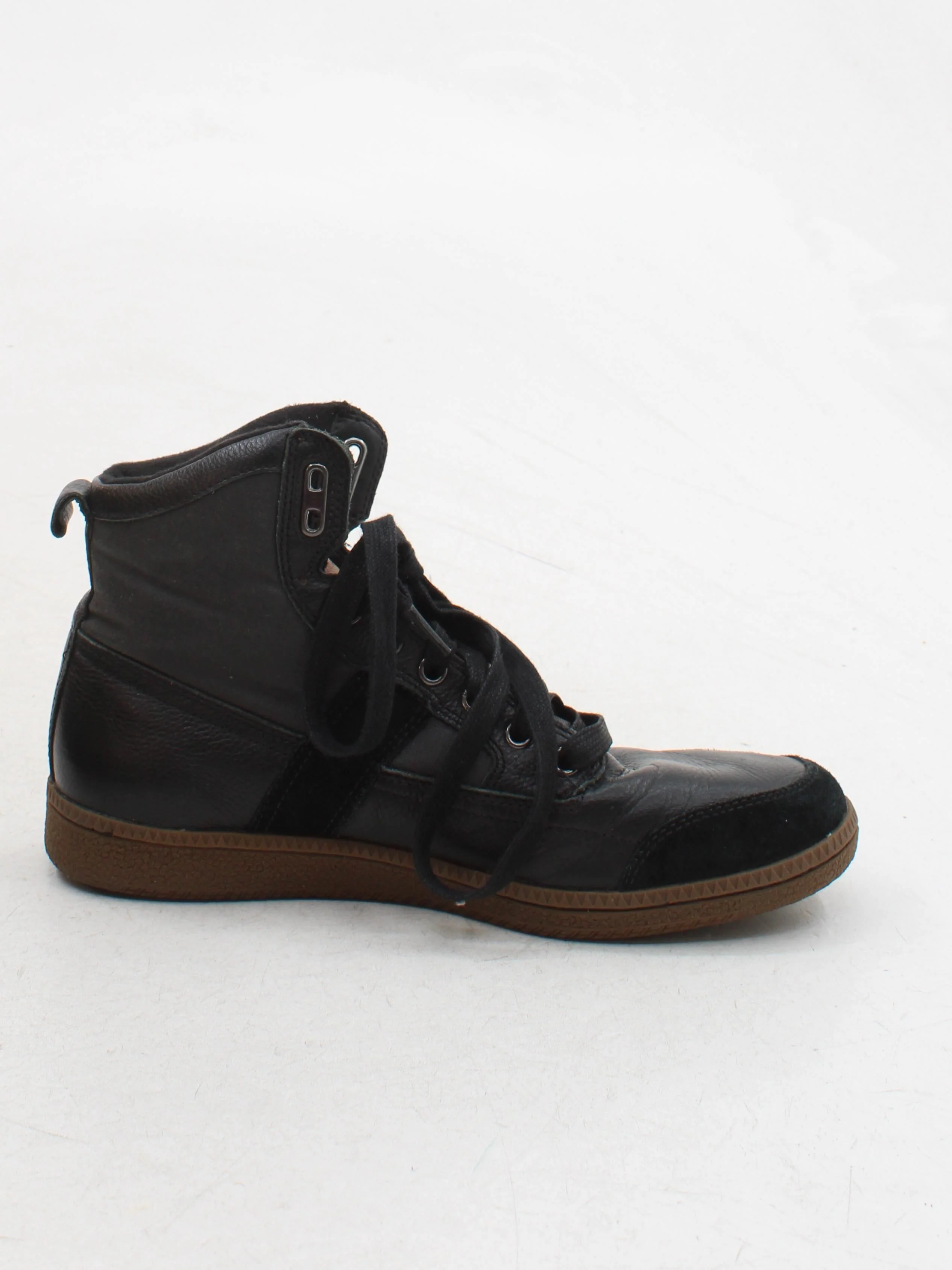 Diesel Men's Boots UK 6.5 Black Leather with Suede, Other Chelsea - Image 5