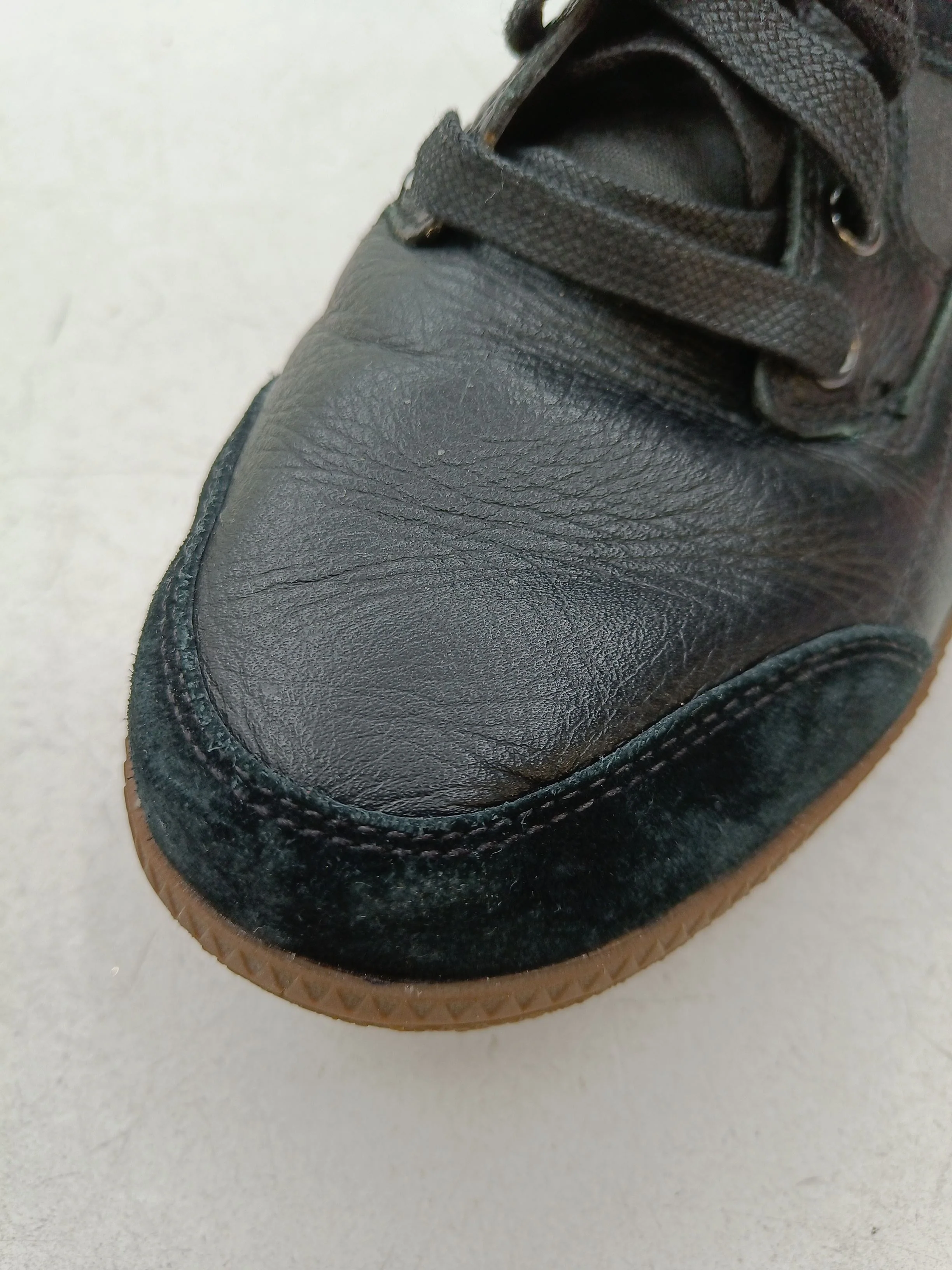 Diesel Men's Boots UK 6.5 Black Leather with Suede, Other Chelsea - Image 9