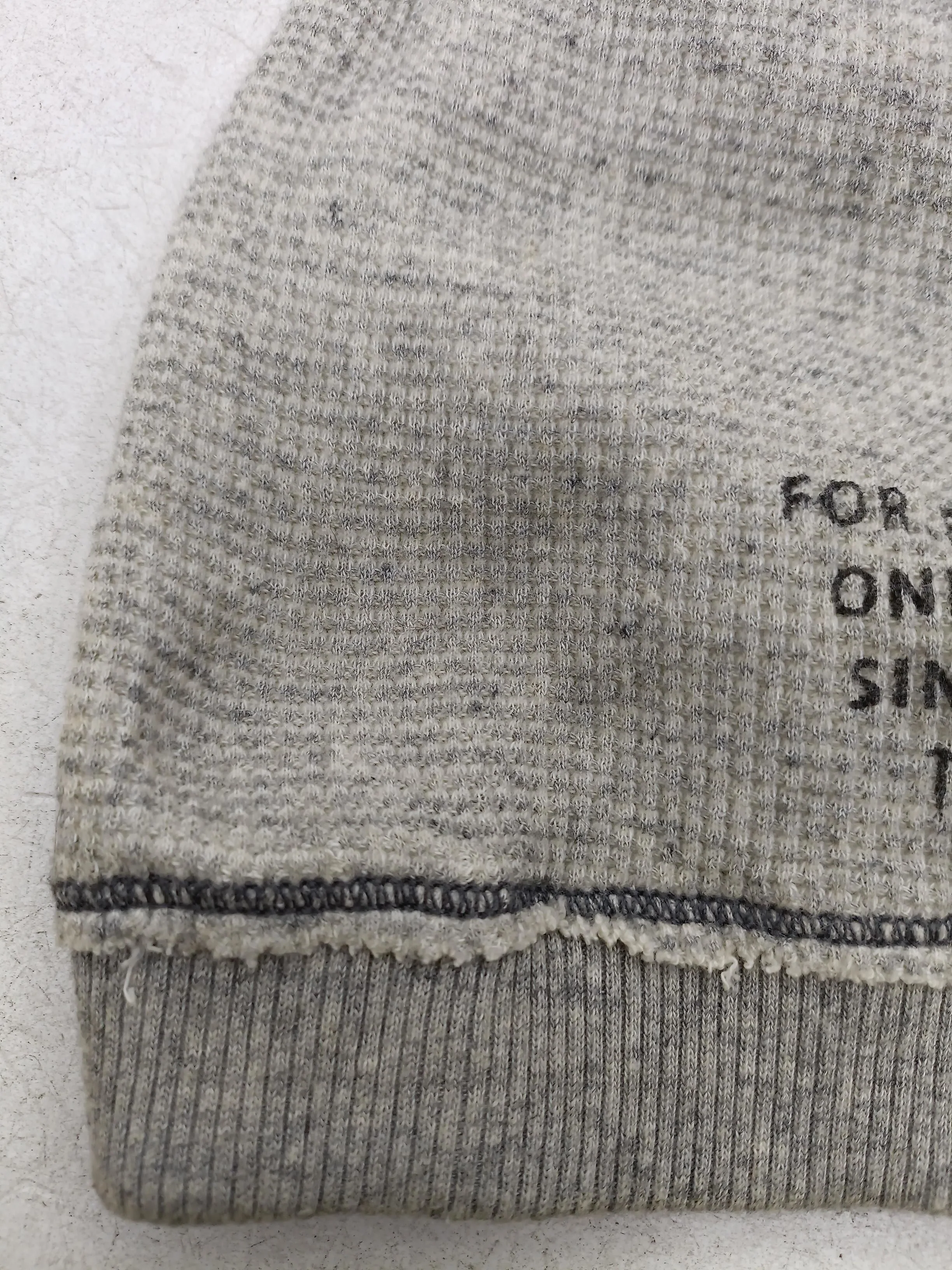 Diesel Men's Hat M Grey 100% Cotton Beanie - Image 3