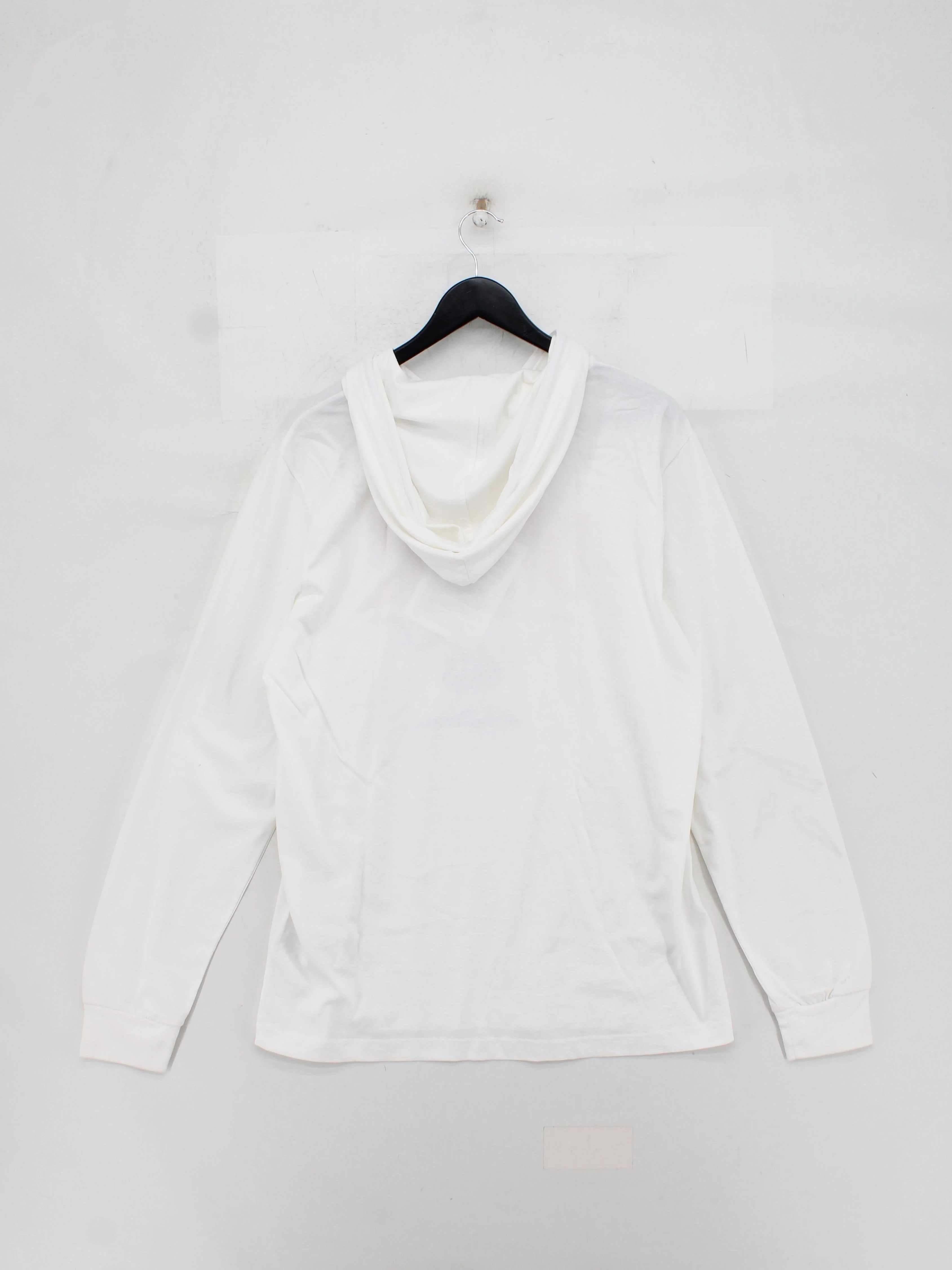 Diesel Men's Hoodie XL White Graphic 100% Cotton Pullover - Image 2