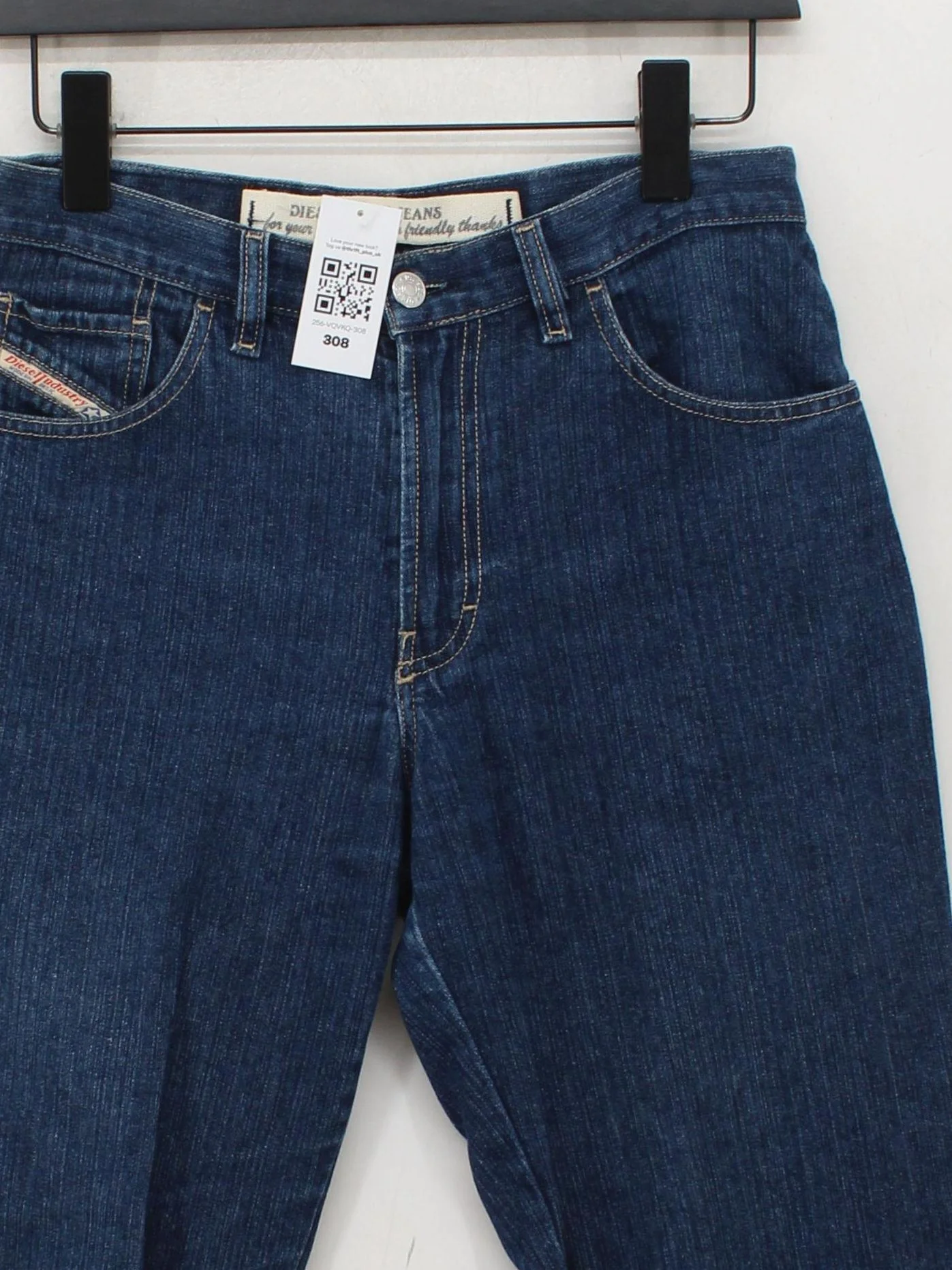 Diesel Men's Jeans M Blue 100% Cotton Straight - Image 3