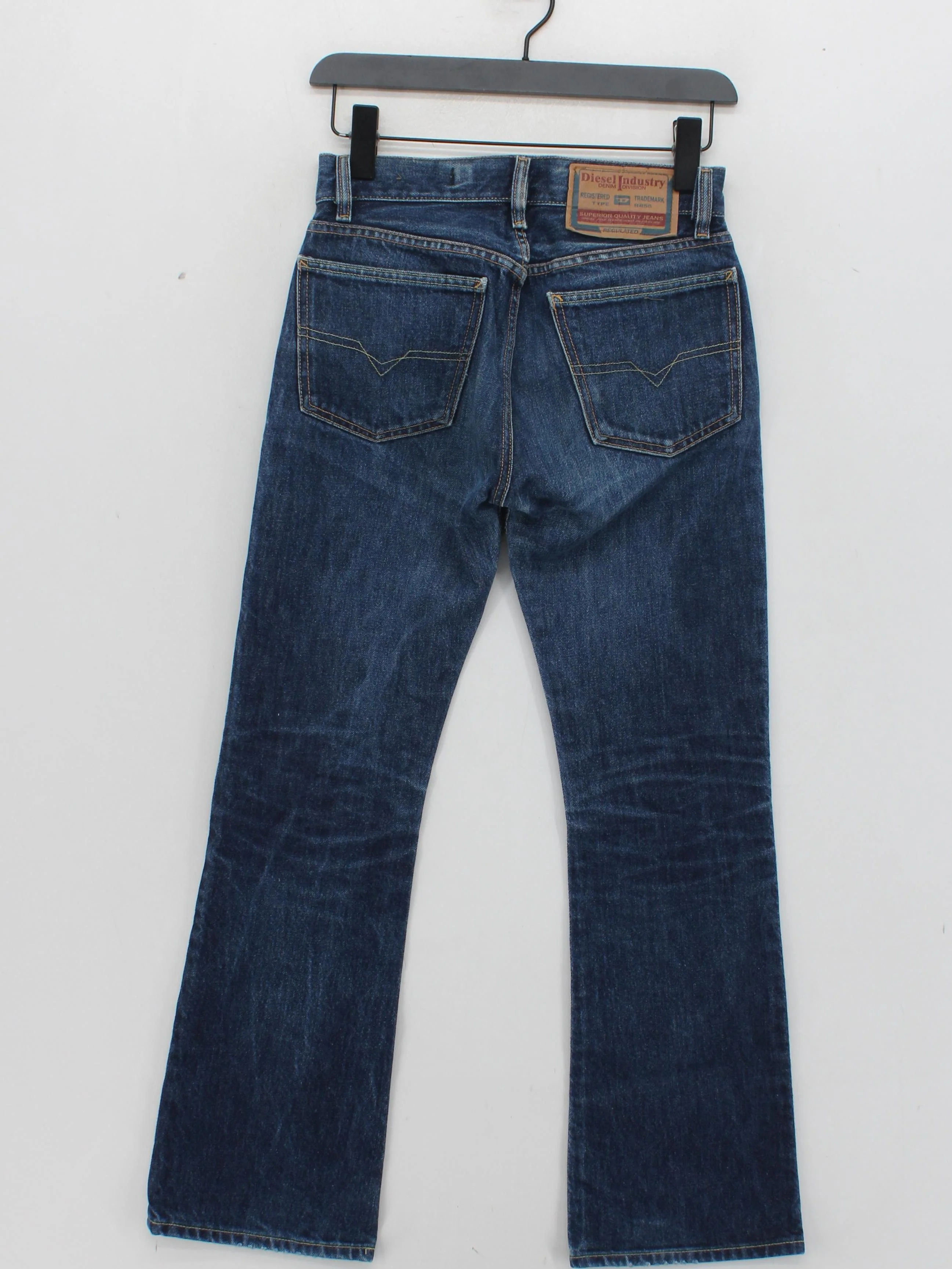 Diesel Men's Jeans S Blue 100% Cotton Straight - Image 2