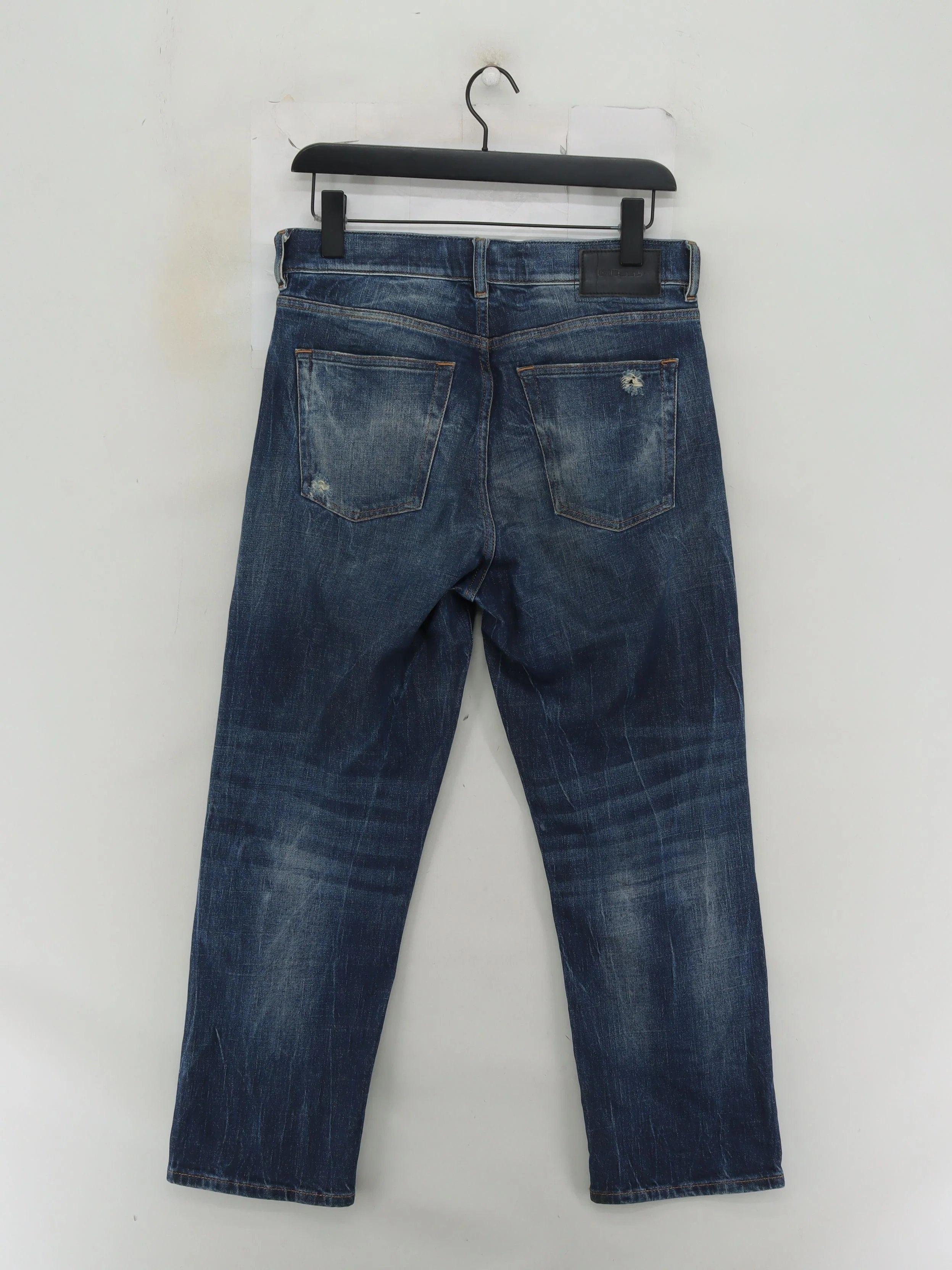 Diesel Men's Jeans W 29 in Blue Cotton with Elastane Straight - Image 2