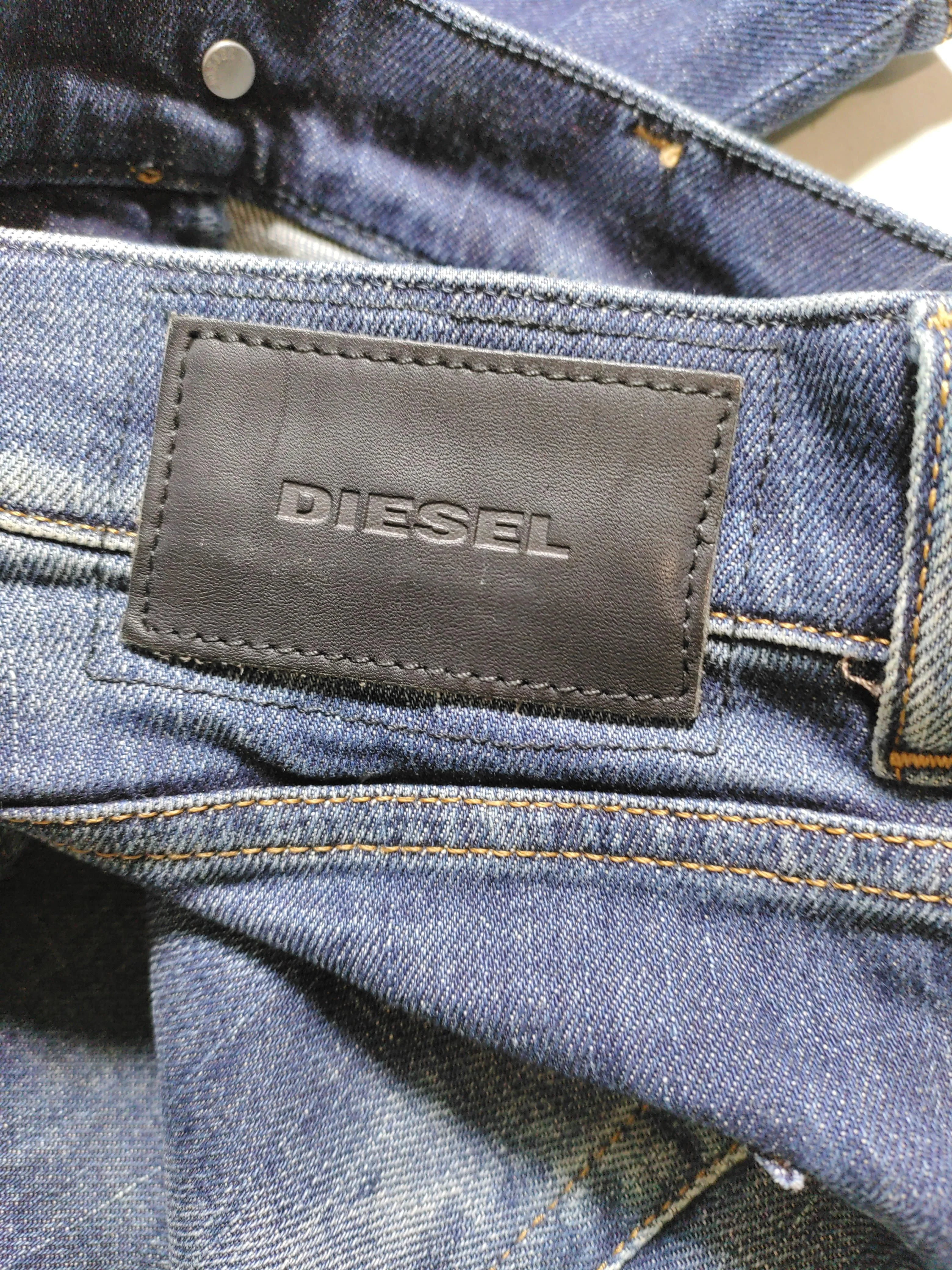 Diesel Men's Jeans W 29 in Blue Cotton with Elastane Straight - Image 6
