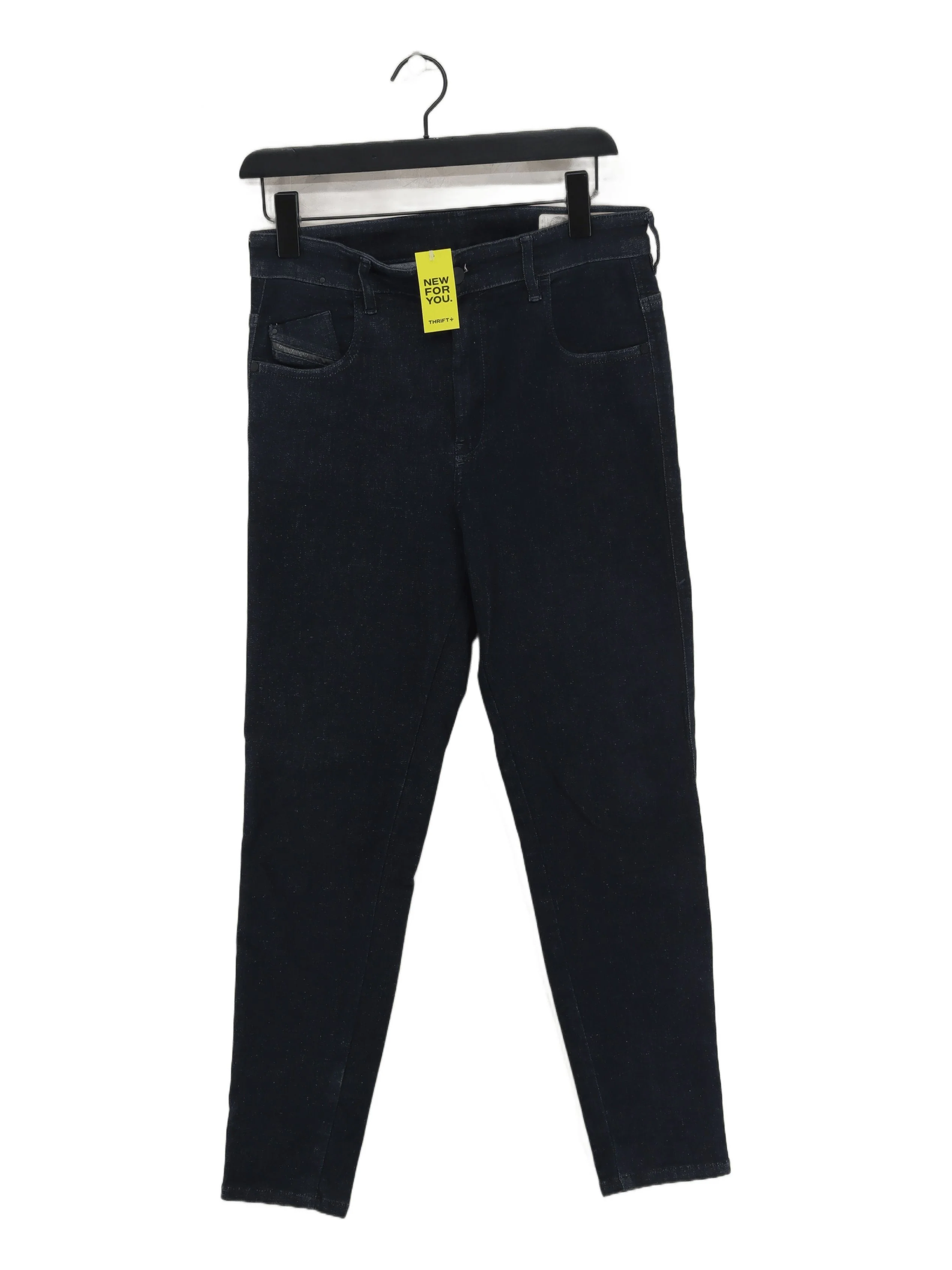 Diesel Men's Jeans W 30 in; L 30 in Blue Cotton with Polyester, Elastane Skinny