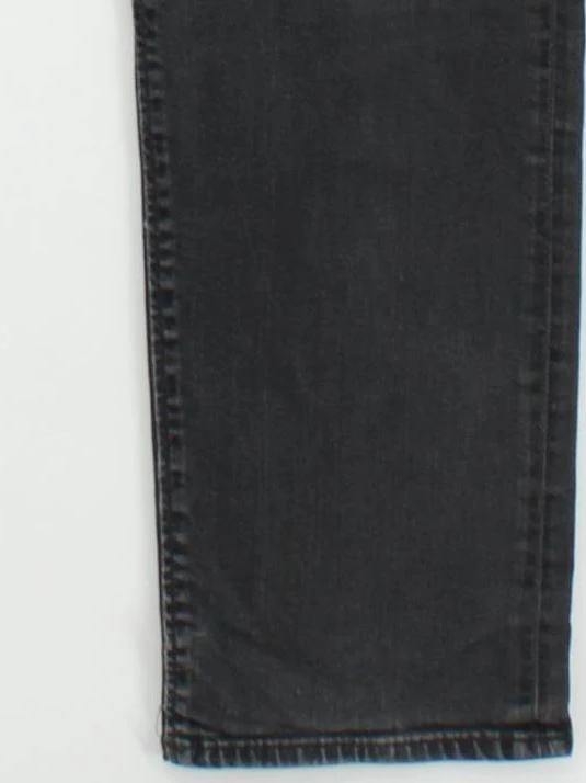 Diesel Men's Jeans W 32 in Black Cotton with Elastane Straight - Image 4