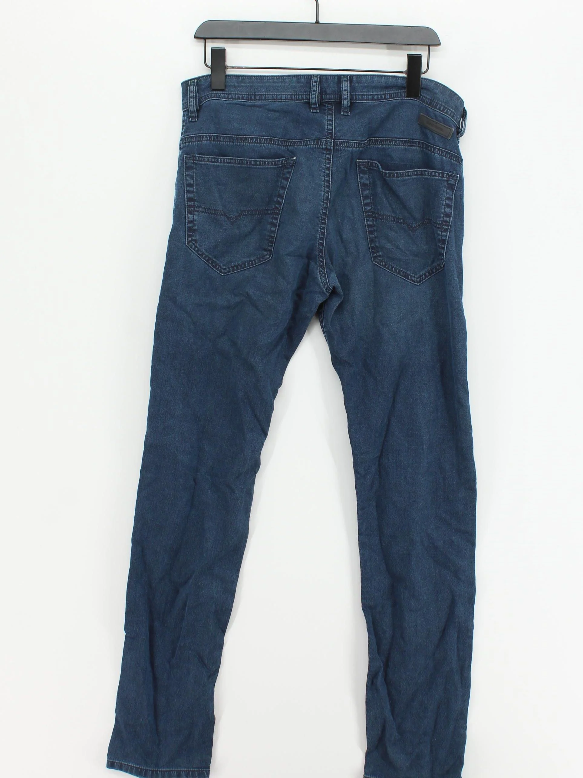 Diesel Men's Jeans W 32 in Blue Lyocell Modal with Cotton, Elastane Skinny - Image 2