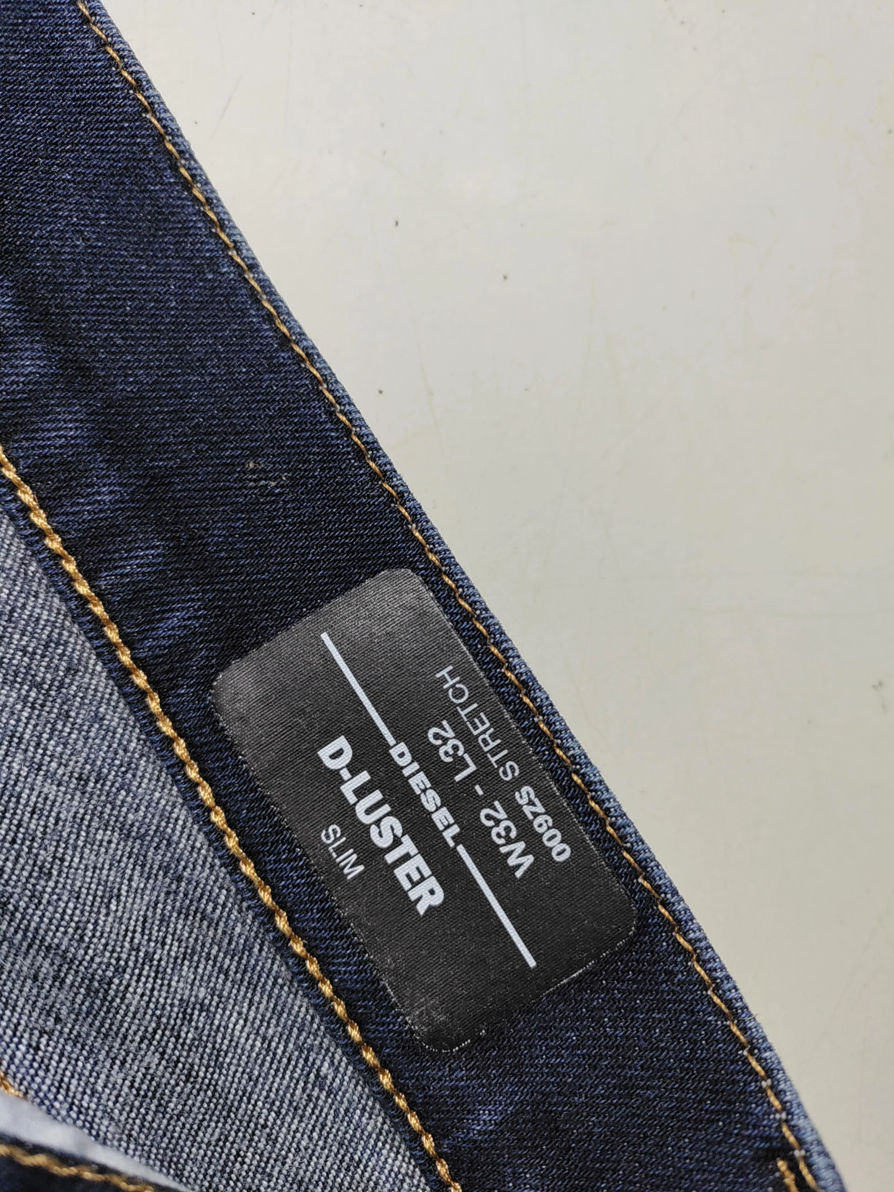 Diesel Men's Jeans W 32 in; L 32 in Blue Cotton with Elastane Skinny - Image 5