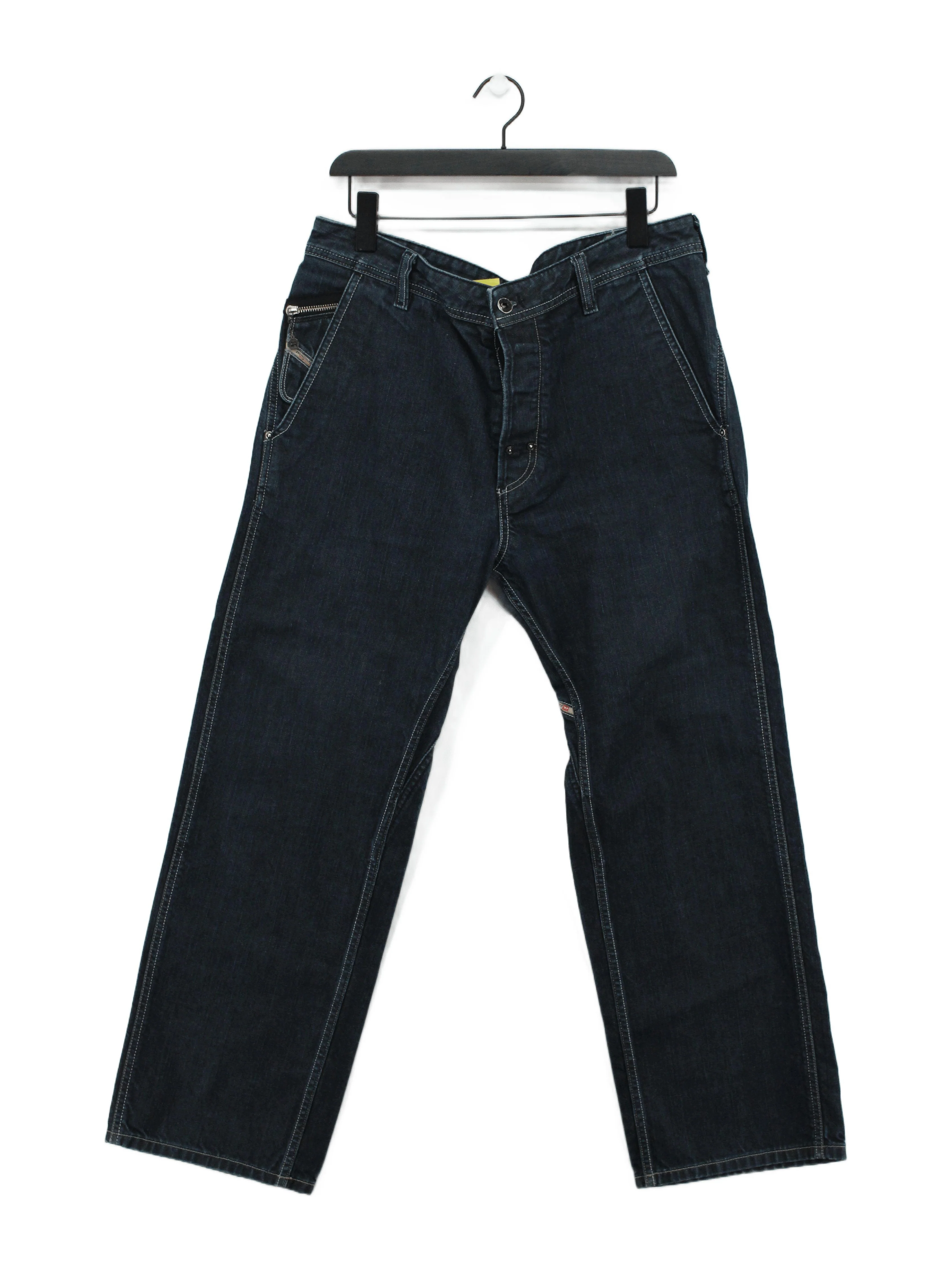 Diesel Men's Jeans W 33 in; L 30 in Blue 100% Cotton Straight