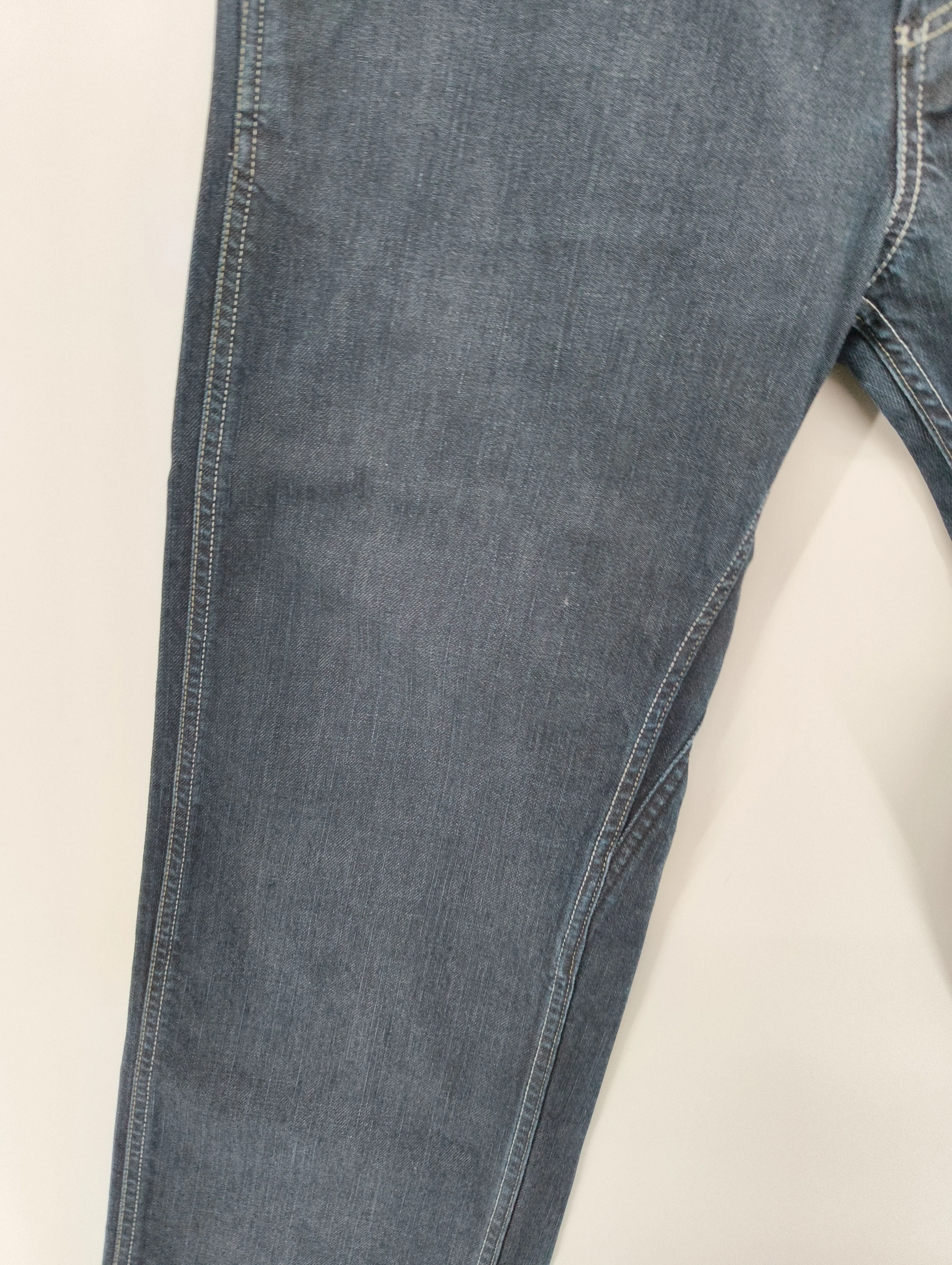 Diesel Men's Jeans W 33 in; L 30 in Blue 100% Cotton Straight - Image 5