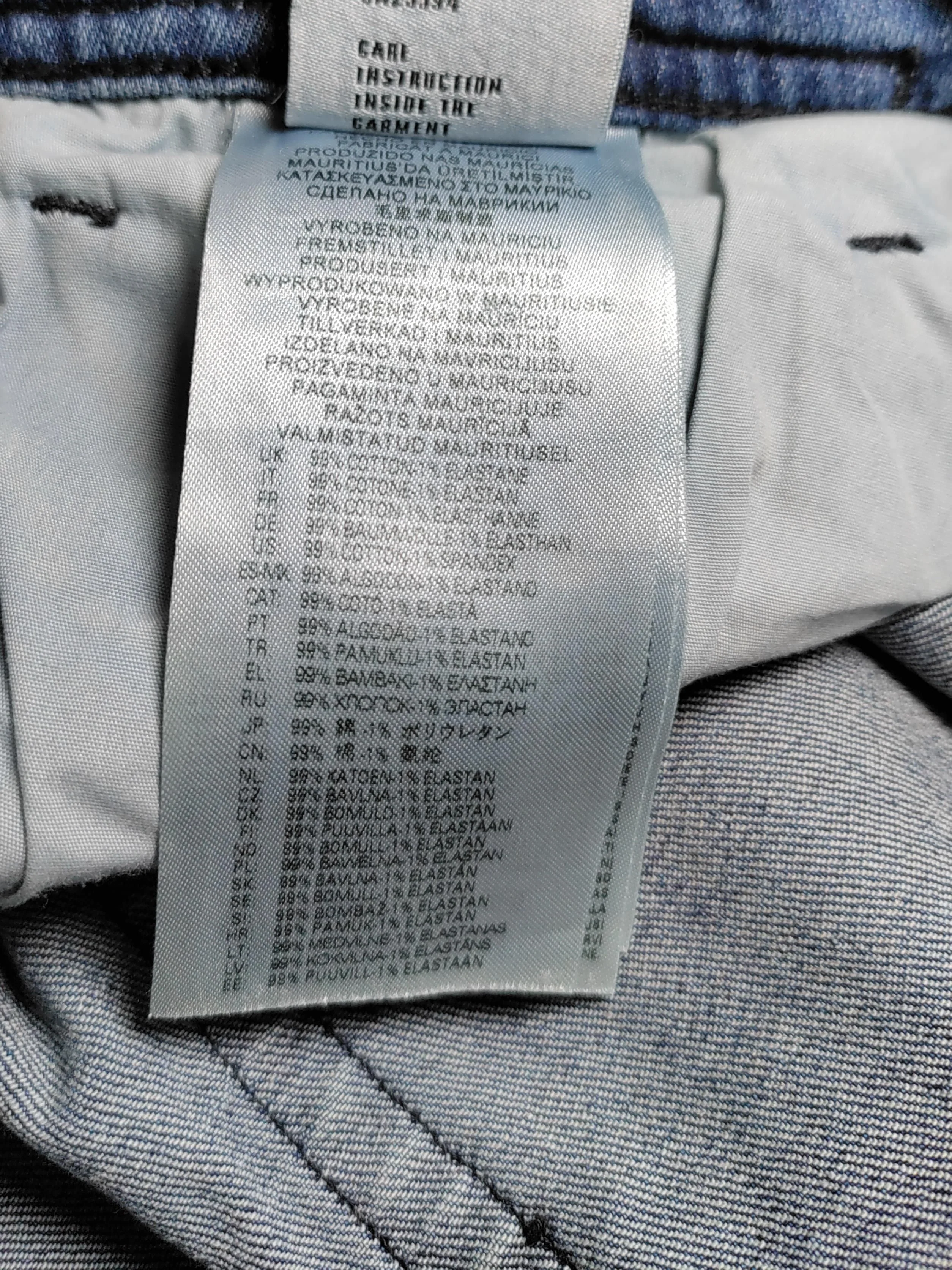 Diesel Men's Jeans W 34 in Blue Cotton with Elastane Straight - Image 6