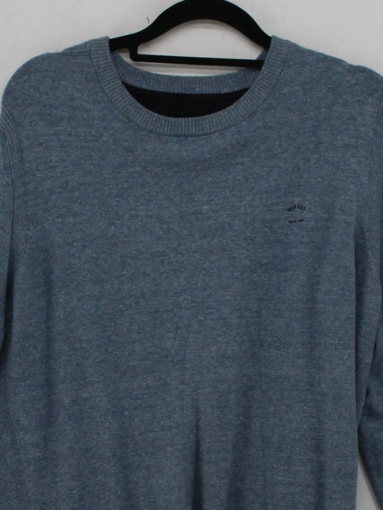 Diesel Men's Jumper M Blue 100% Other Round Neck Pullover - Image 3