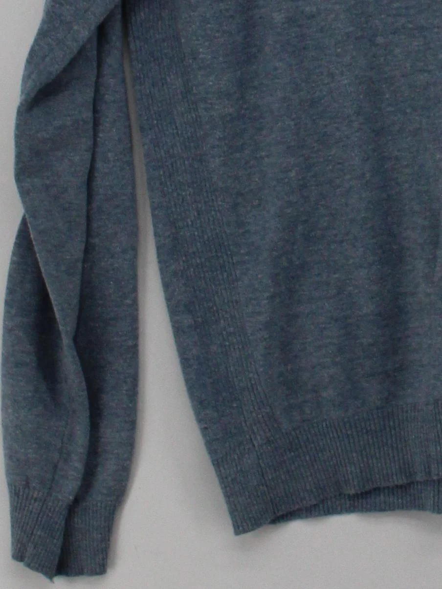 Diesel Men's Jumper M Blue 100% Other Round Neck Pullover - Image 4