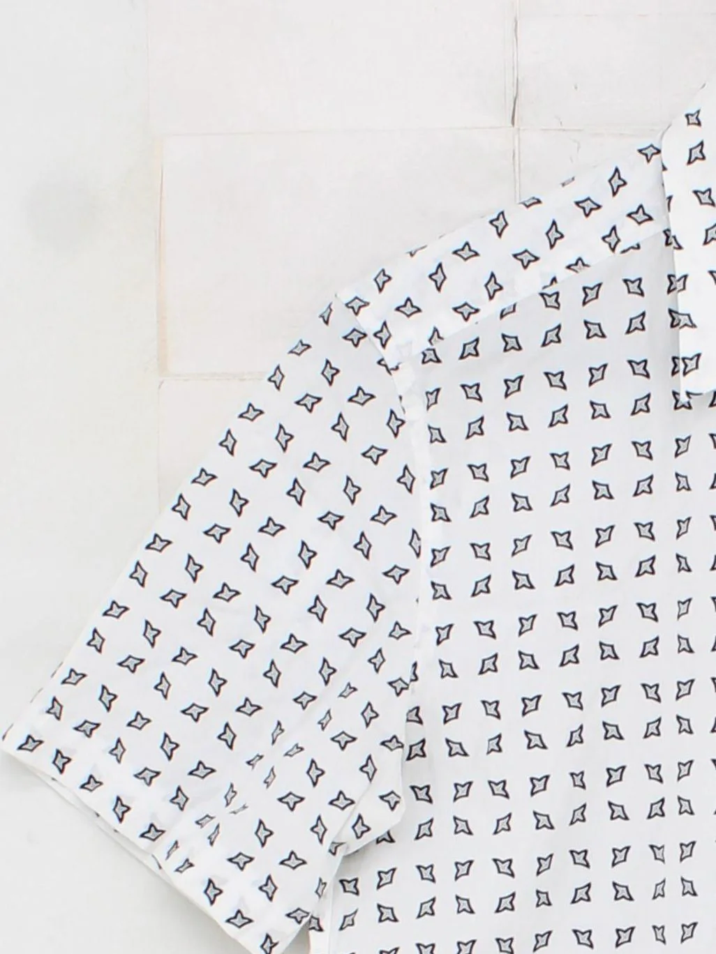 Diesel Men's Shirt S White 100% Cotton Basic - Image 4