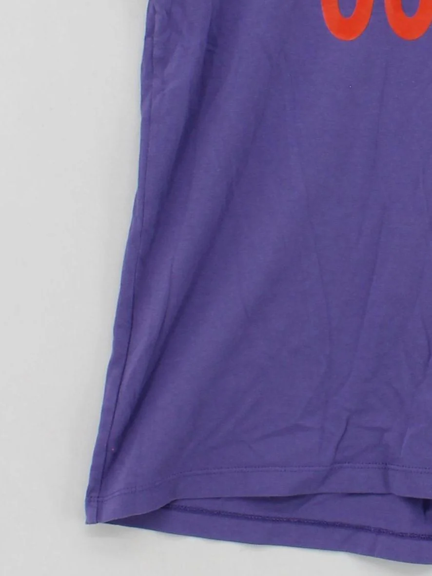 Diesel Men's T-Shirt L Purple Graphic 100% Cotton Basic - Image 4