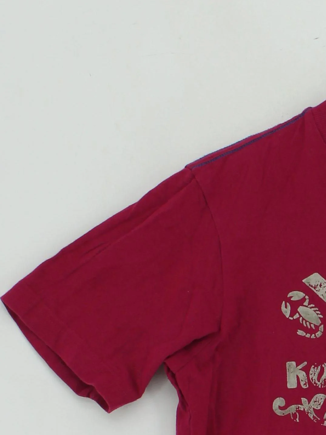 Diesel Men's T-Shirt L Red Graphic 100% Cotton Basic - Image 4