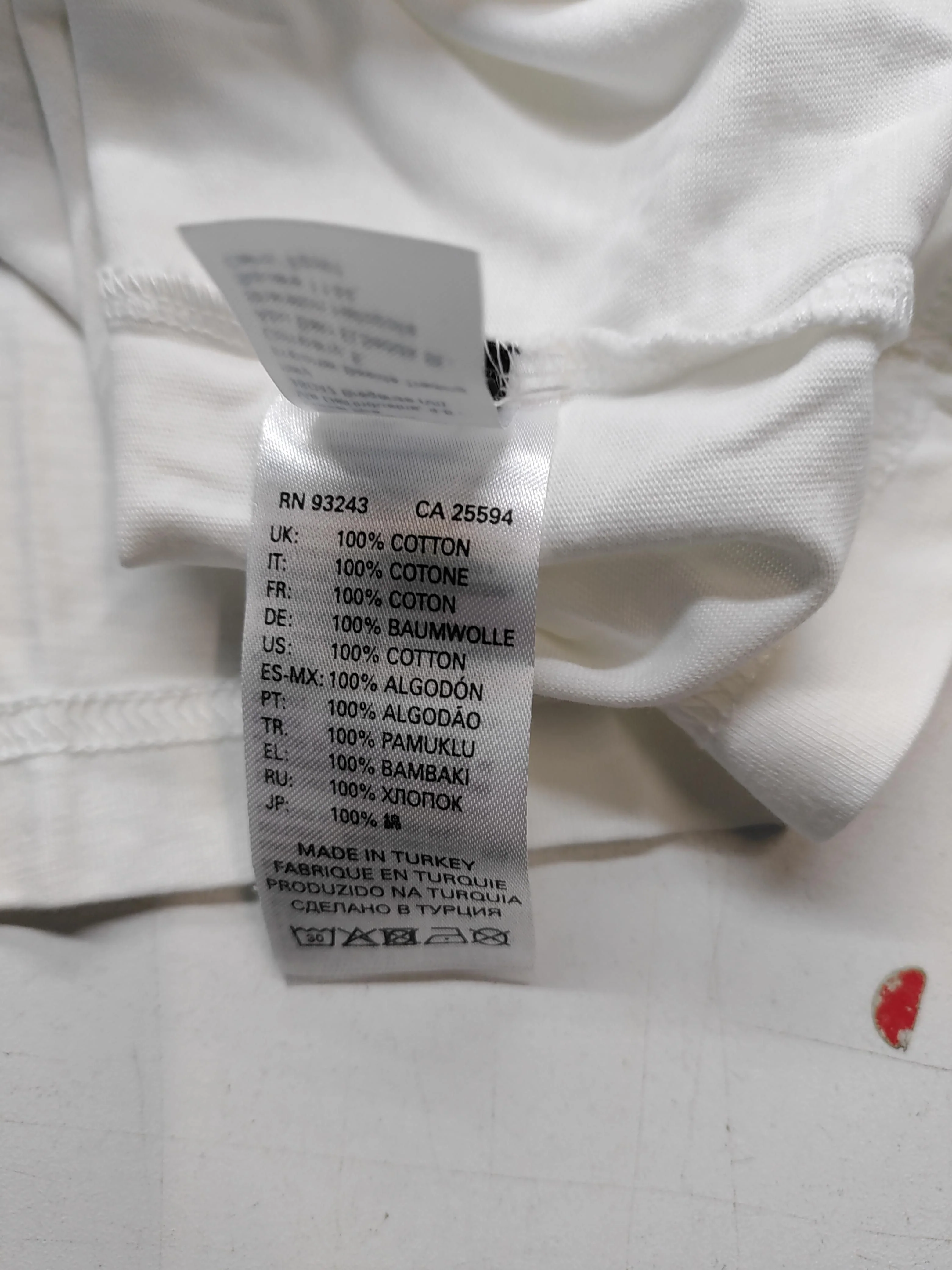 Diesel Men's T-Shirt M White Graphic 100% Cotton Basic - Image 7