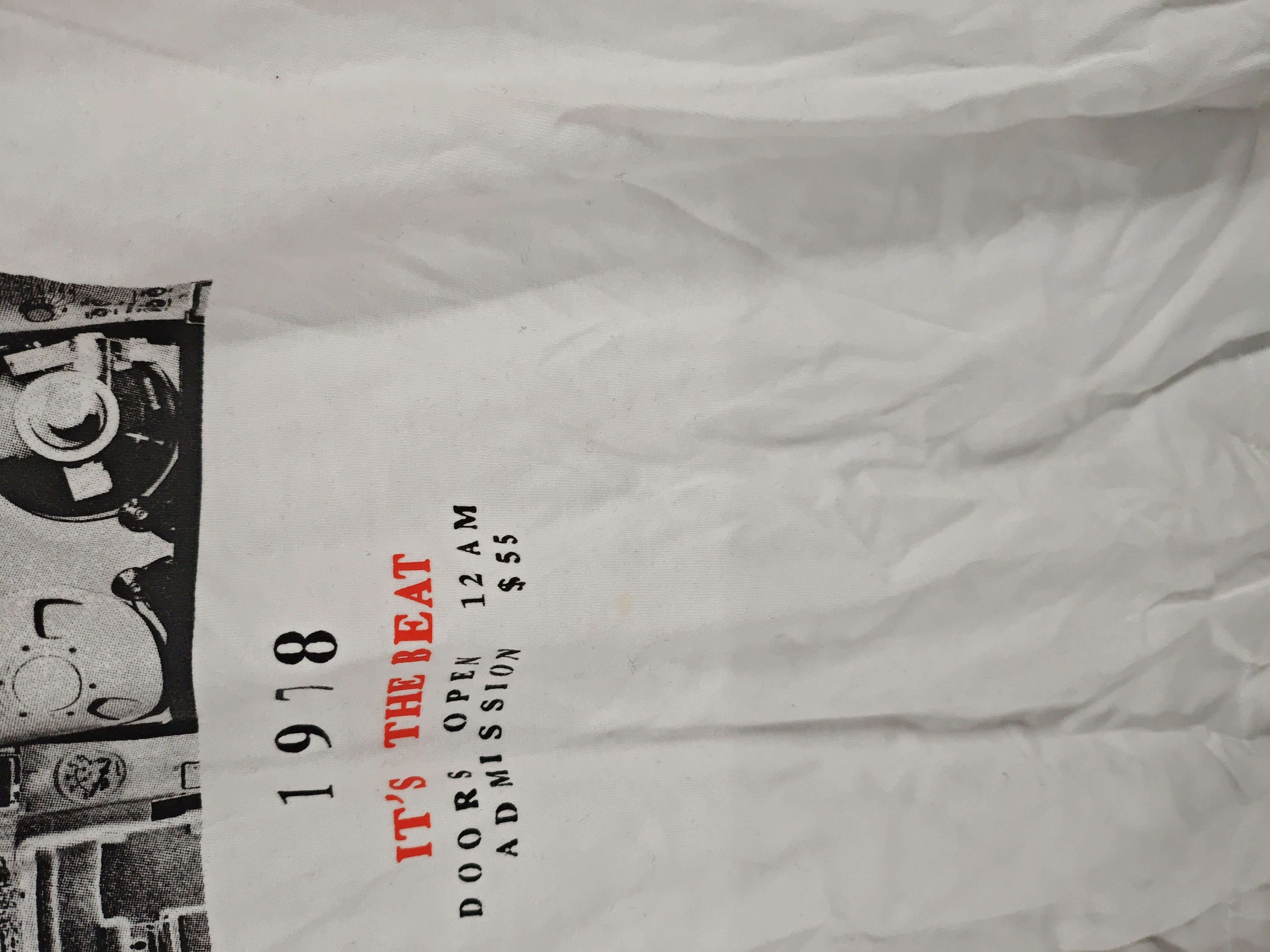Diesel Men's T-Shirt S White Graphic 100% Cotton Basic - Image 5