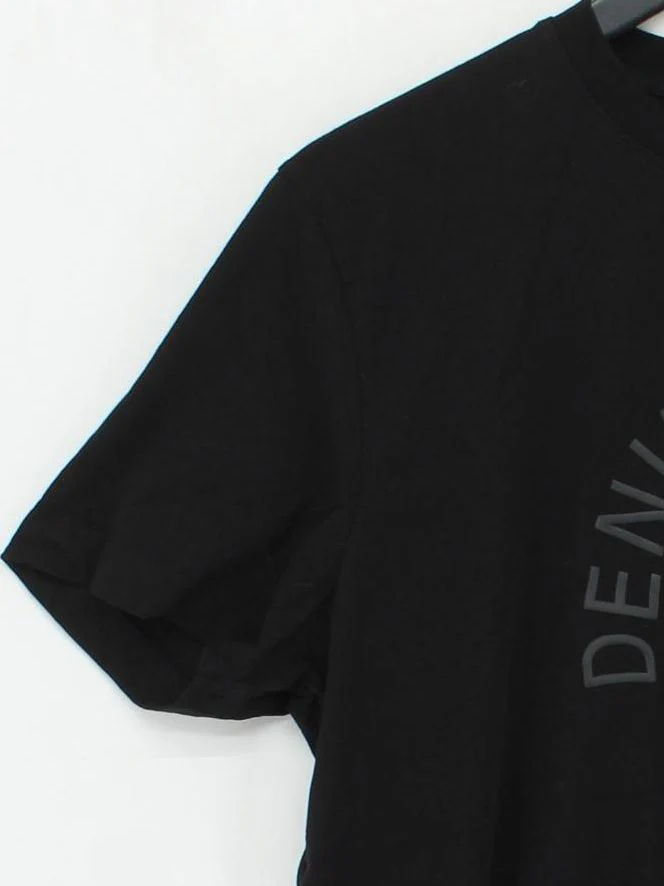 Diesel Men's T-Shirt XL Black Graphic 100% Cotton Basic - Image 4