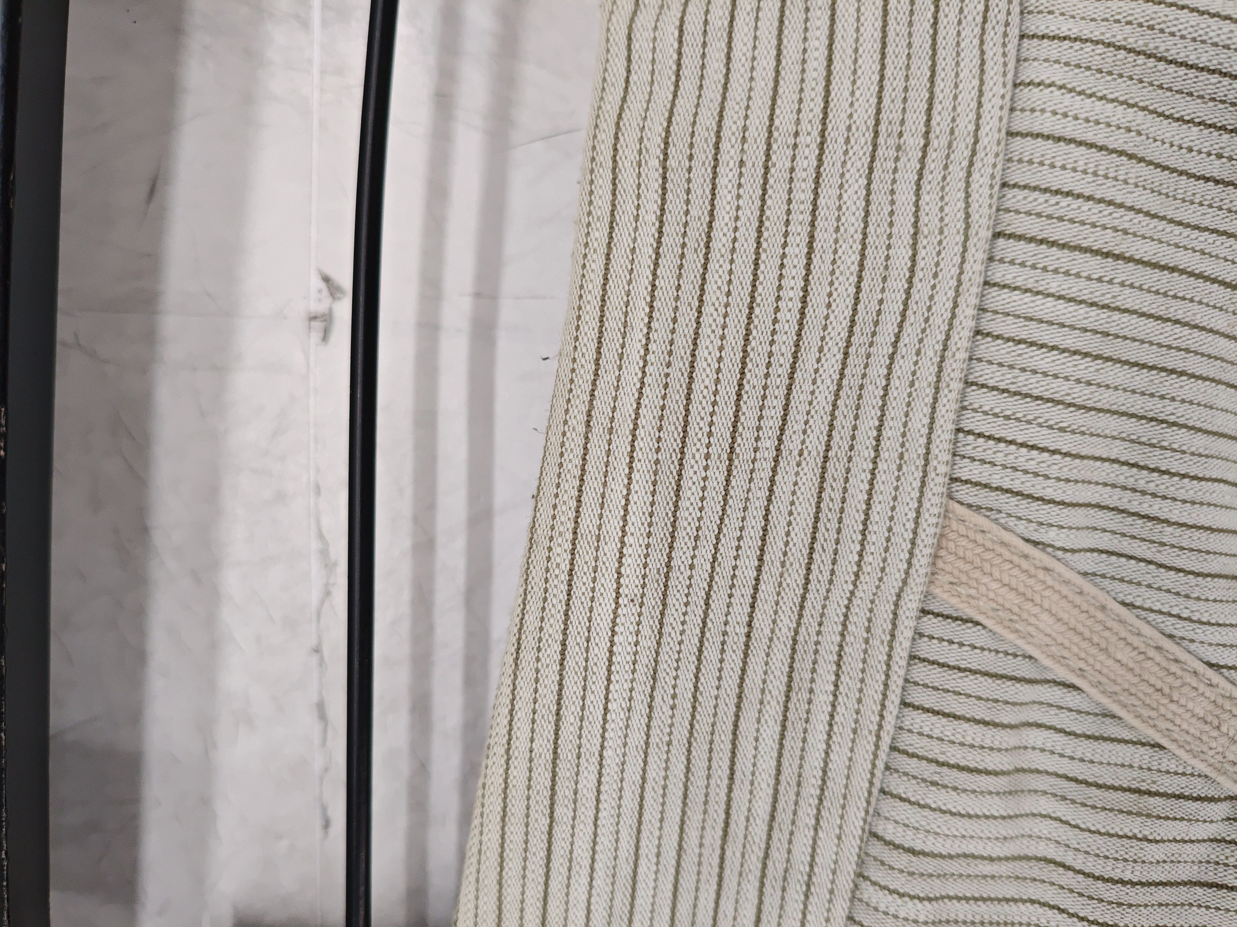 Diesel Men's Trousers W 29 in Cream Striped Cotton with Polyester Straight Chino - Image 6