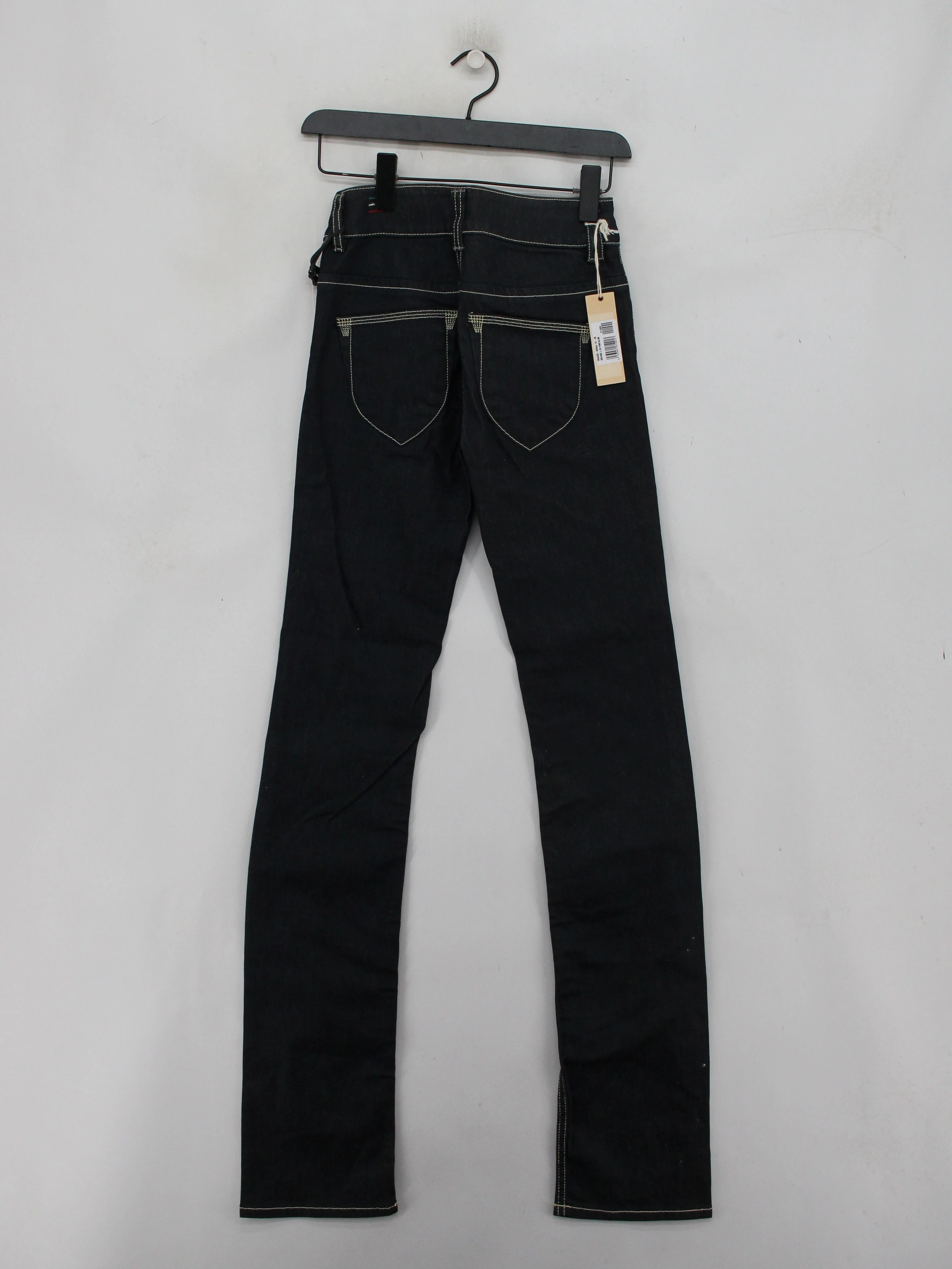Diesel Women's Jeans W 25 in Black Cotton with Elastane Skinny New with tags - Image 2