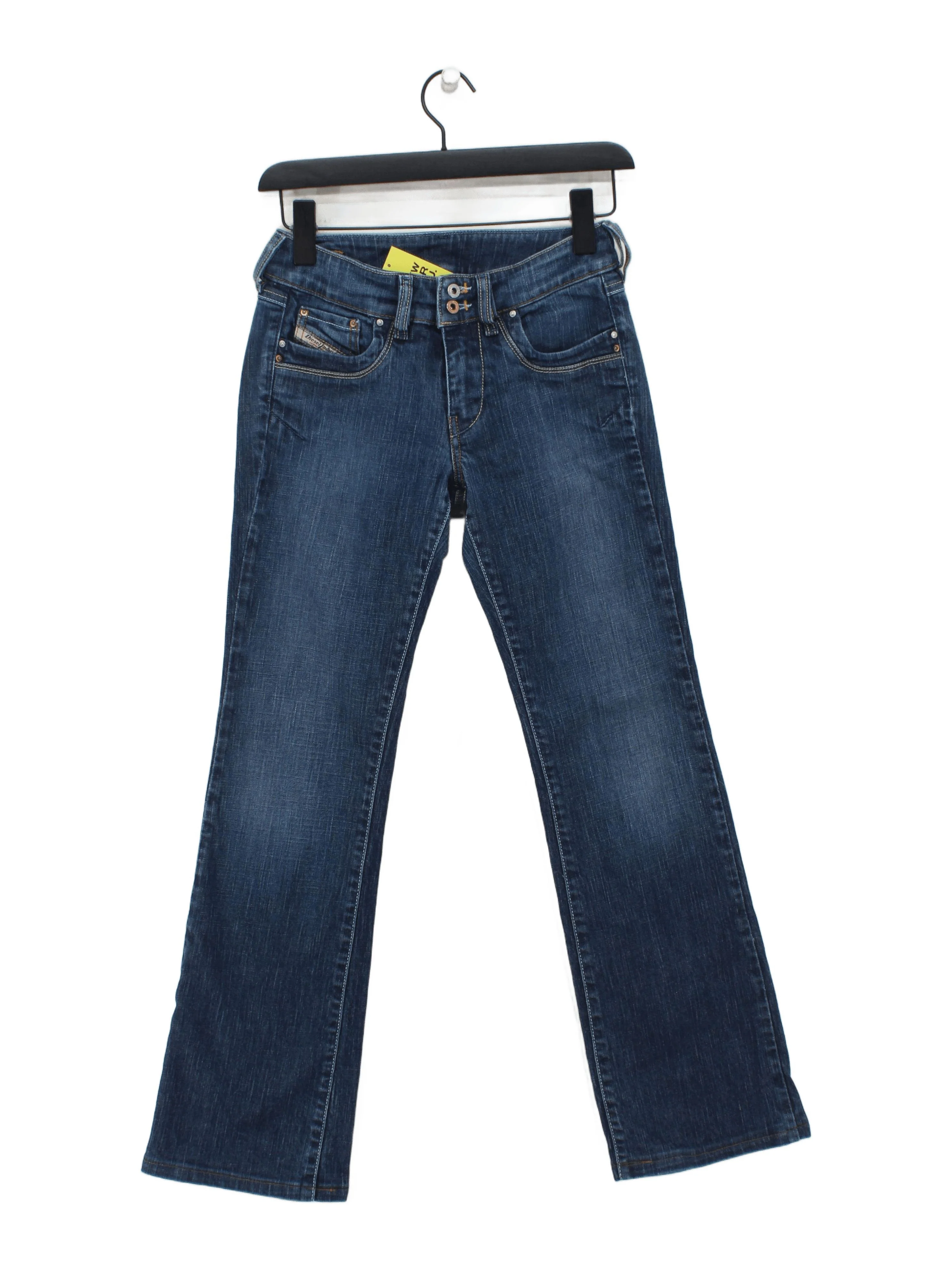 Diesel Women's Jeans W 26 in Blue Cotton with Elastane Flared