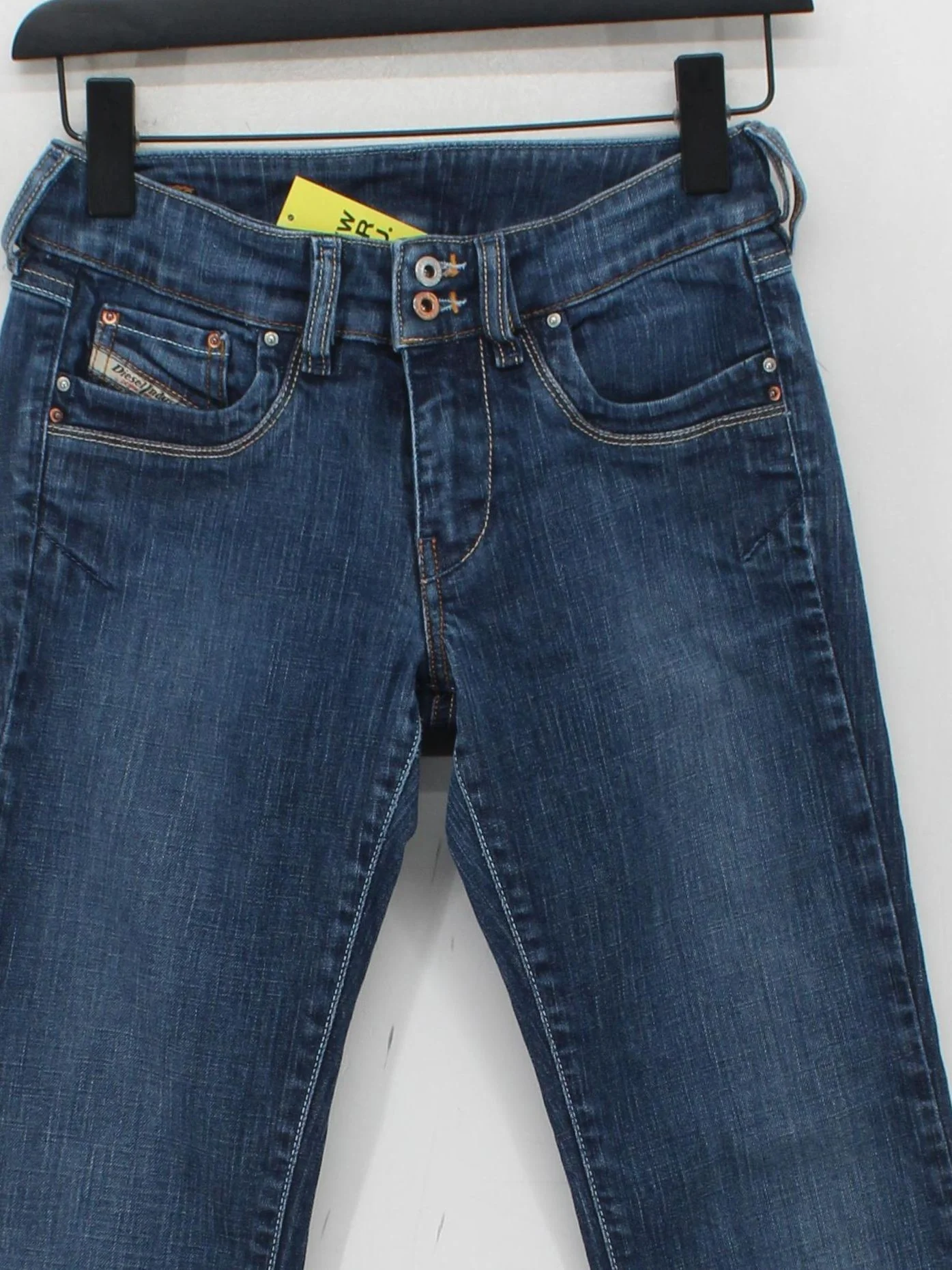 Diesel Women's Jeans W 26 in Blue Cotton with Elastane Flared - Image 3