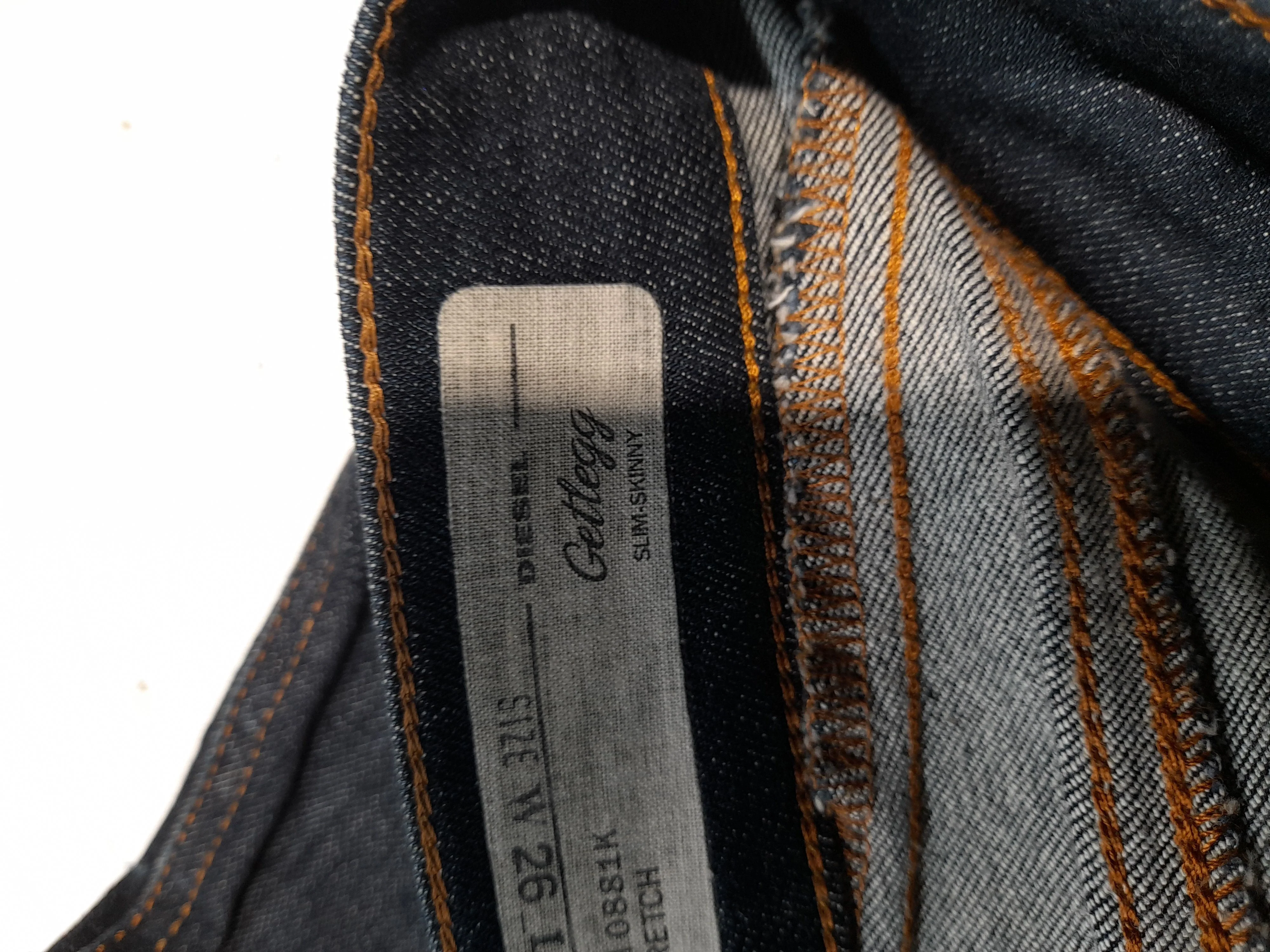 Diesel Women's Jeans W 26 in Blue Cotton with Elastane Skinny - Image 5