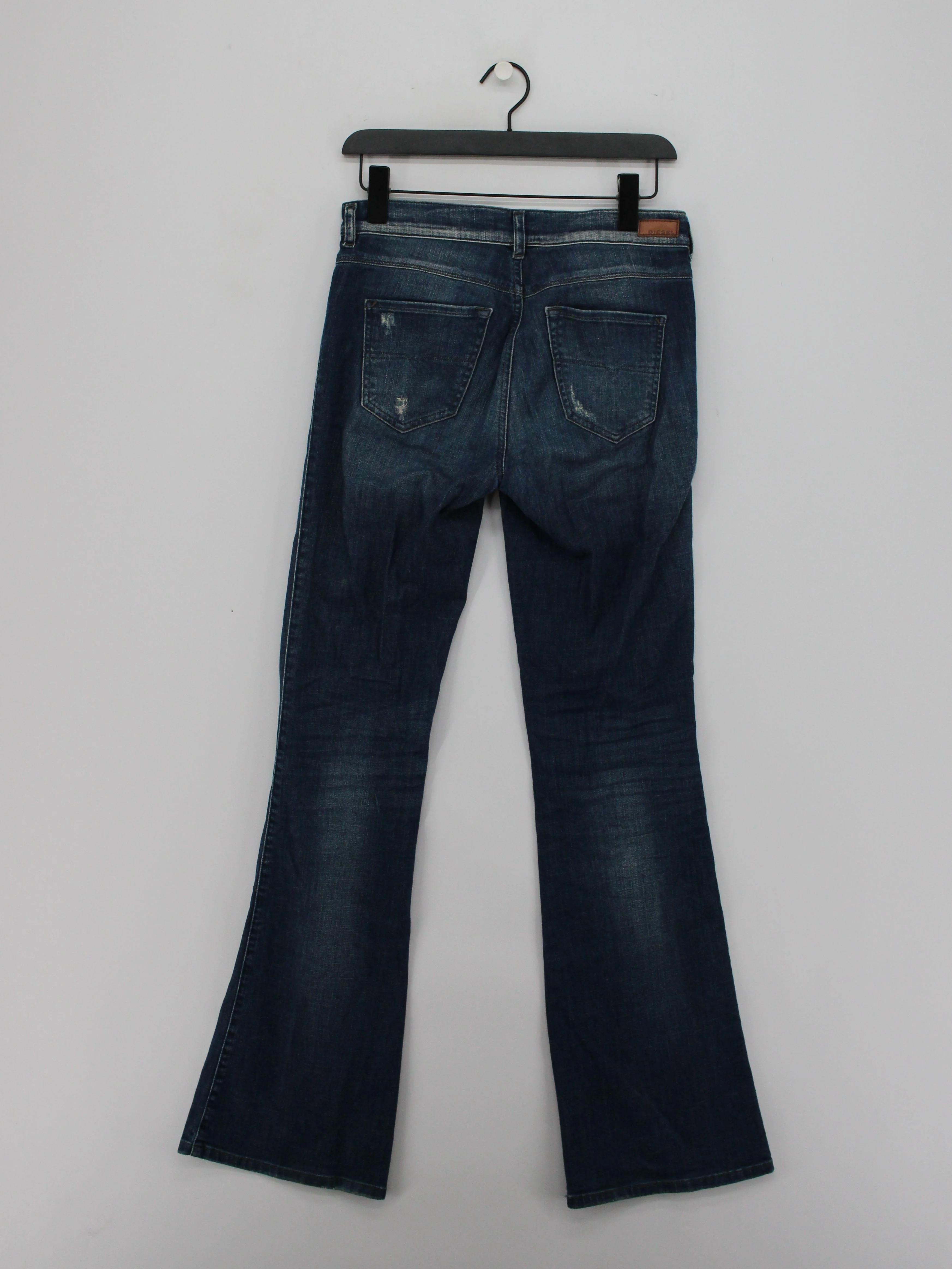 Diesel Women's Jeans W 28 in Blue Cotton with Elastane Flared - Image 2