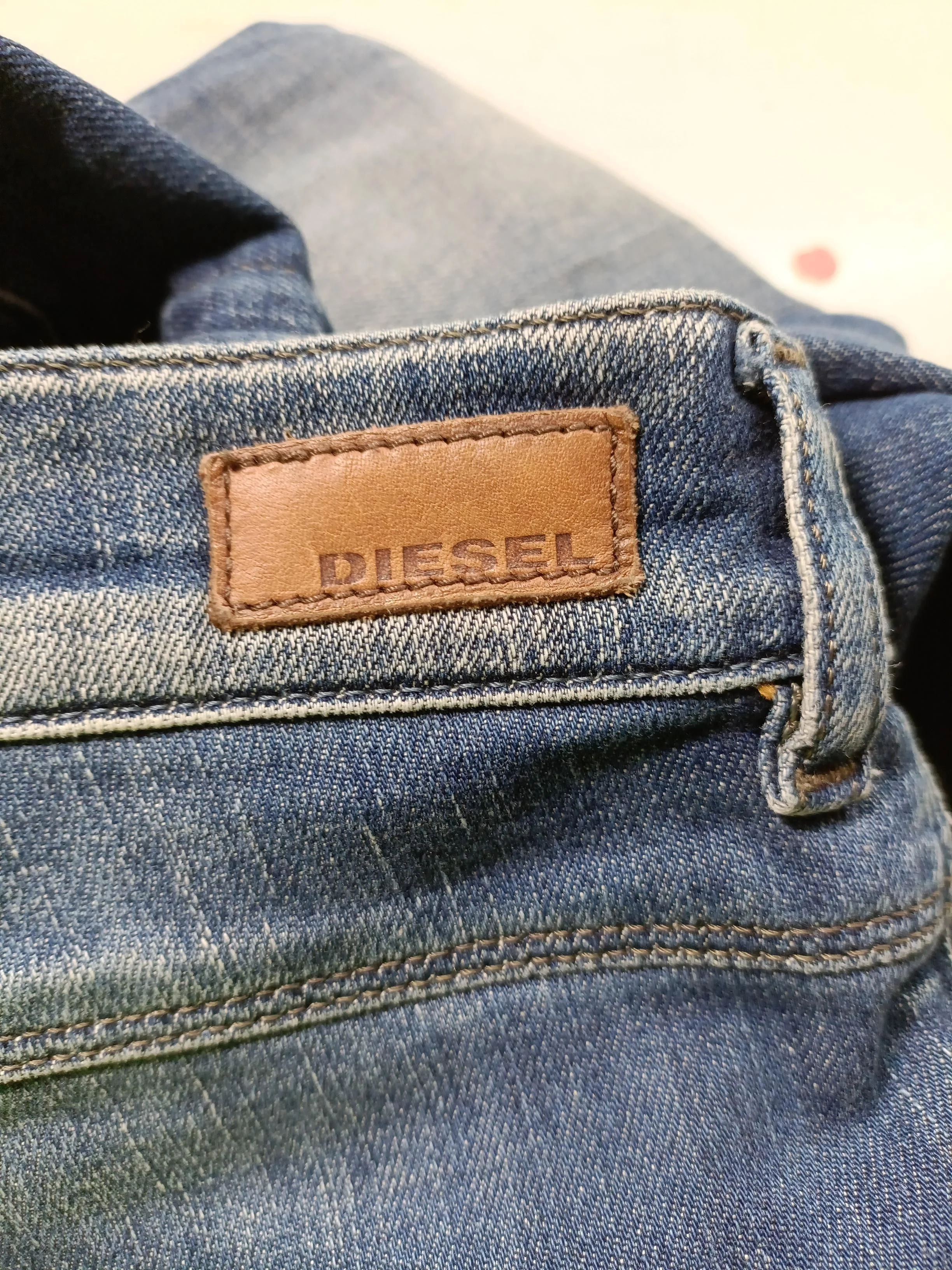 Diesel Women's Jeans W 28 in Blue Cotton with Elastane Flared - Image 5