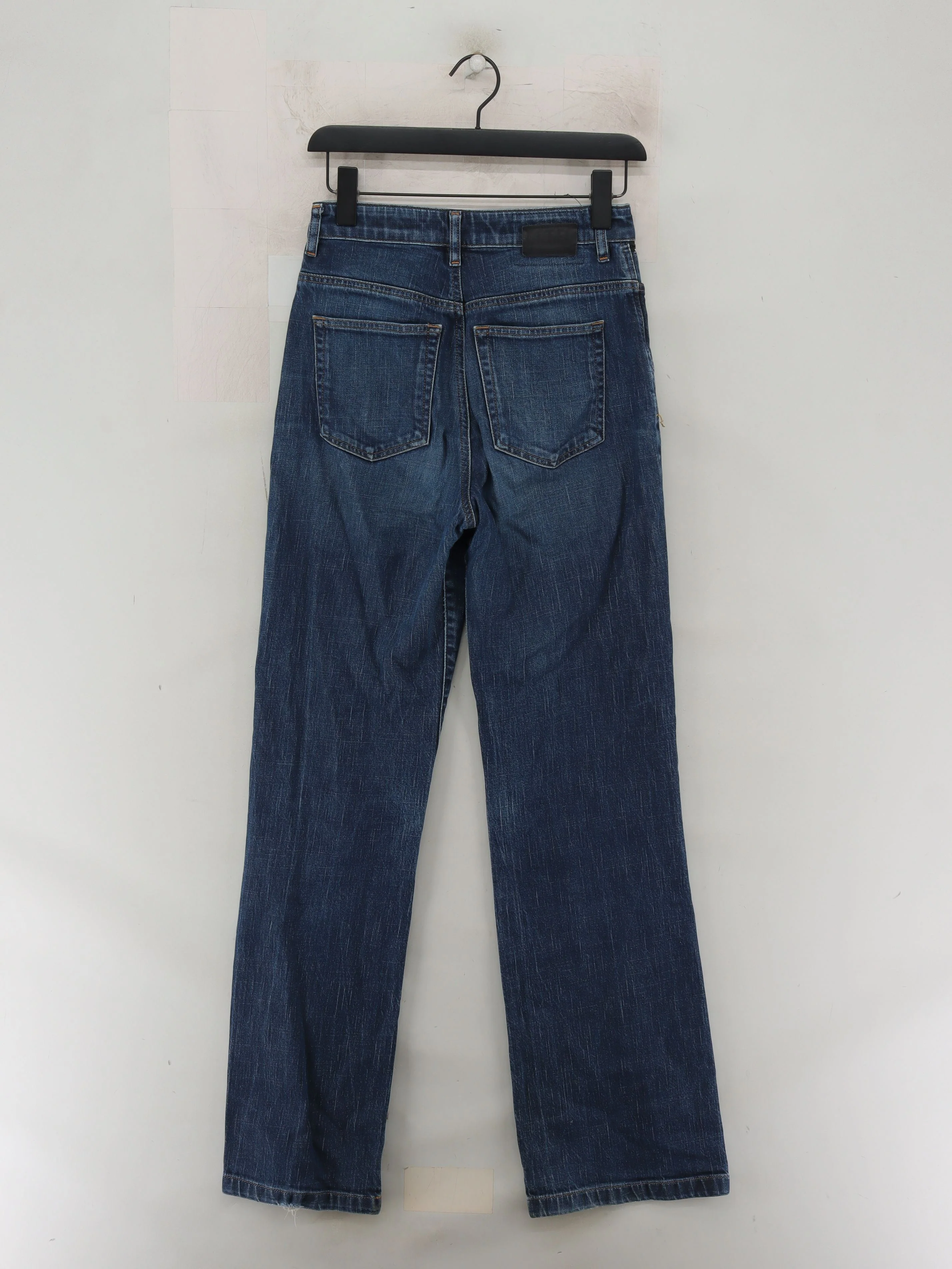 Diesel Women's Jeans W 28 in Blue Cotton with Elastane Wide-Leg - Image 2