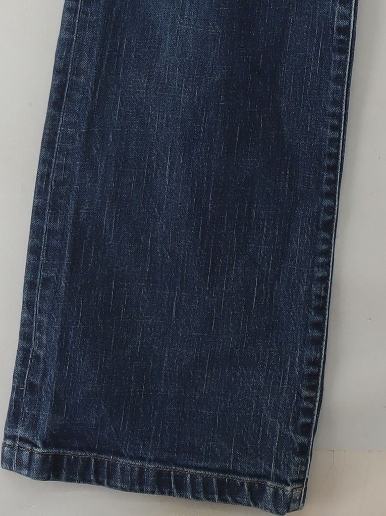 Diesel Women's Jeans W 28 in Blue Cotton with Elastane Wide-Leg - Image 4